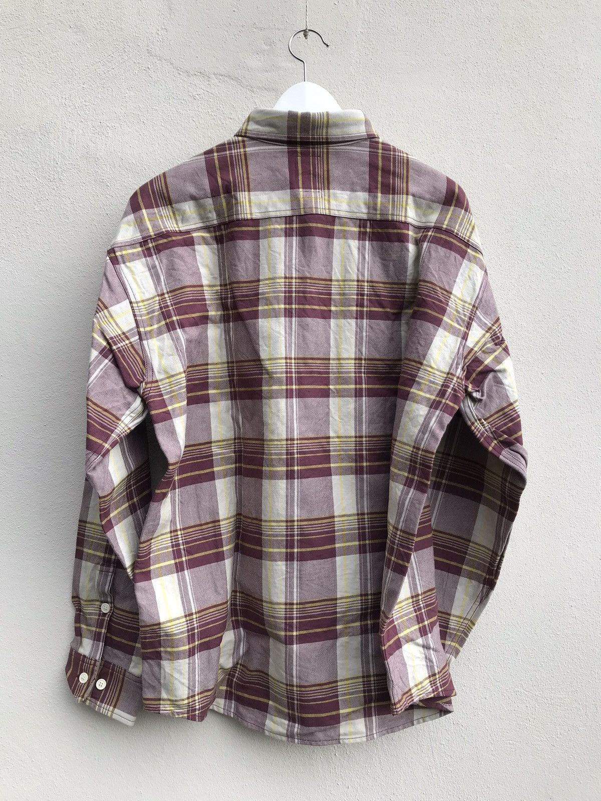 Visvim visvim Lumber Check L/S Shirt Red Size 3 Archive Gorpcore Size US L / EU 52-54 / 3 - 3 Thumbnail