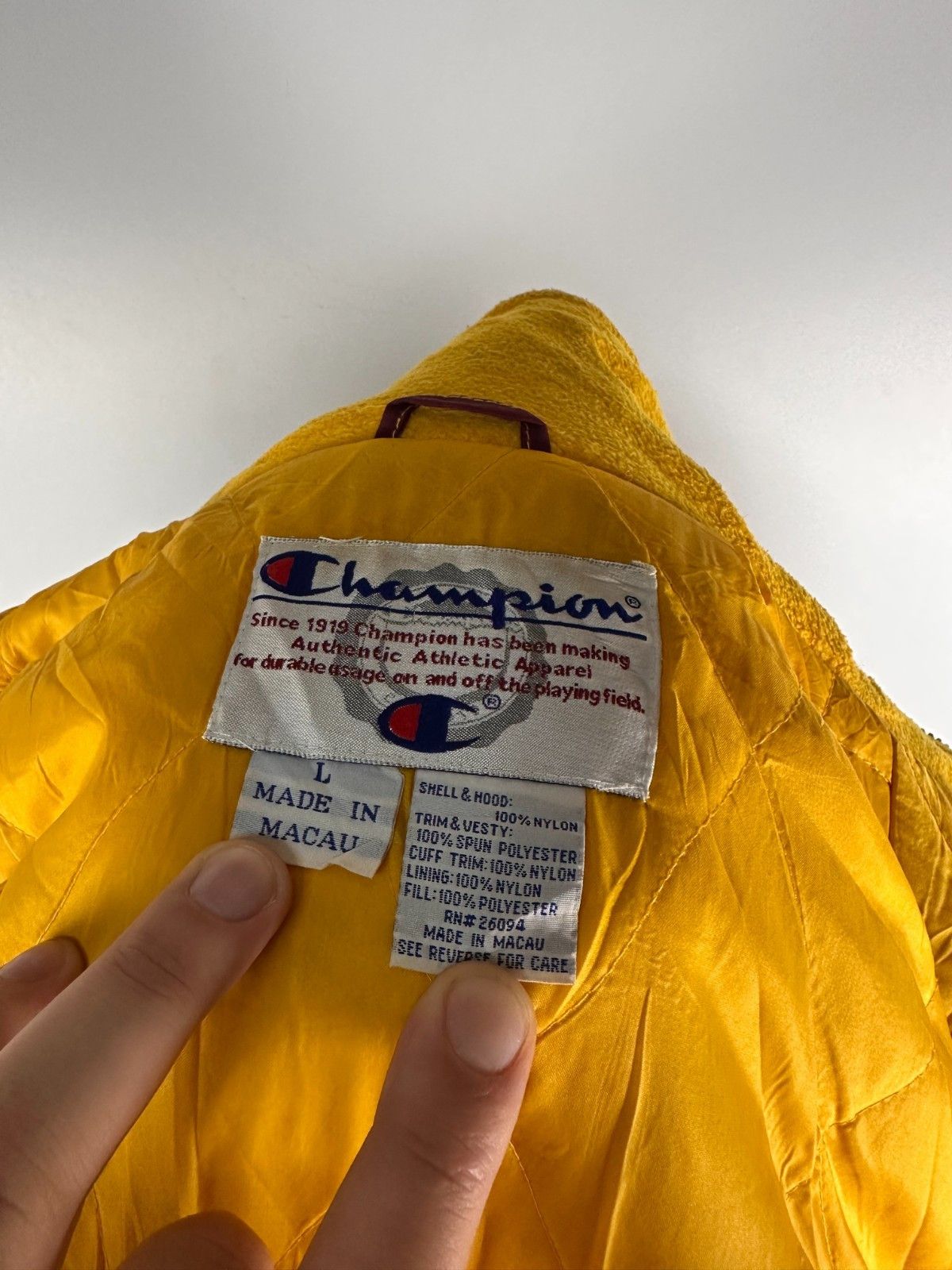 Champion Vintage Champion Arizona State Jacket Maroon Full-Zip Sz L Size US L / EU 52-54 / 3 - 13 Thumbnail