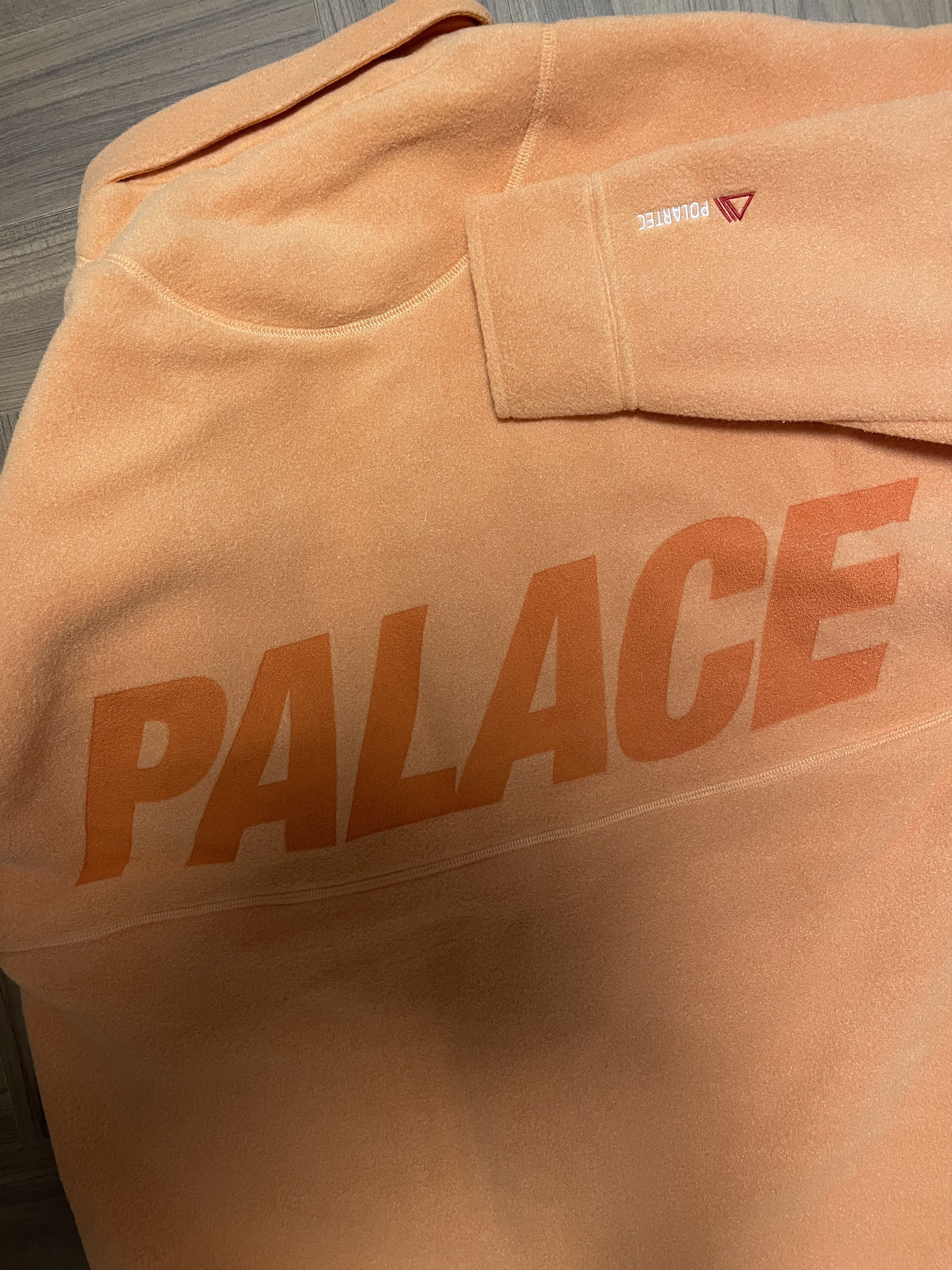 Palace Palace Polartec Lazer Overshirt Orange - 22FW Size US M / EU 48-50 / 2 - 4 Thumbnail