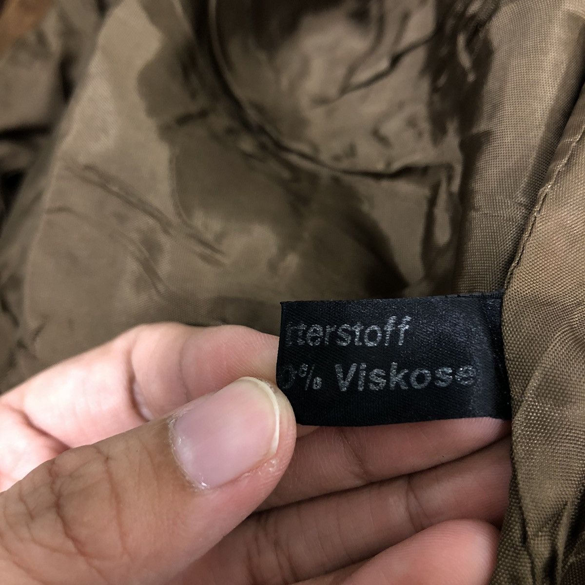 Japanese Brand 🔥Rare Genuine Leather Bomber Jacket Issey Miyake Size US L / EU 52-54 / 3 - 16 Thumbnail