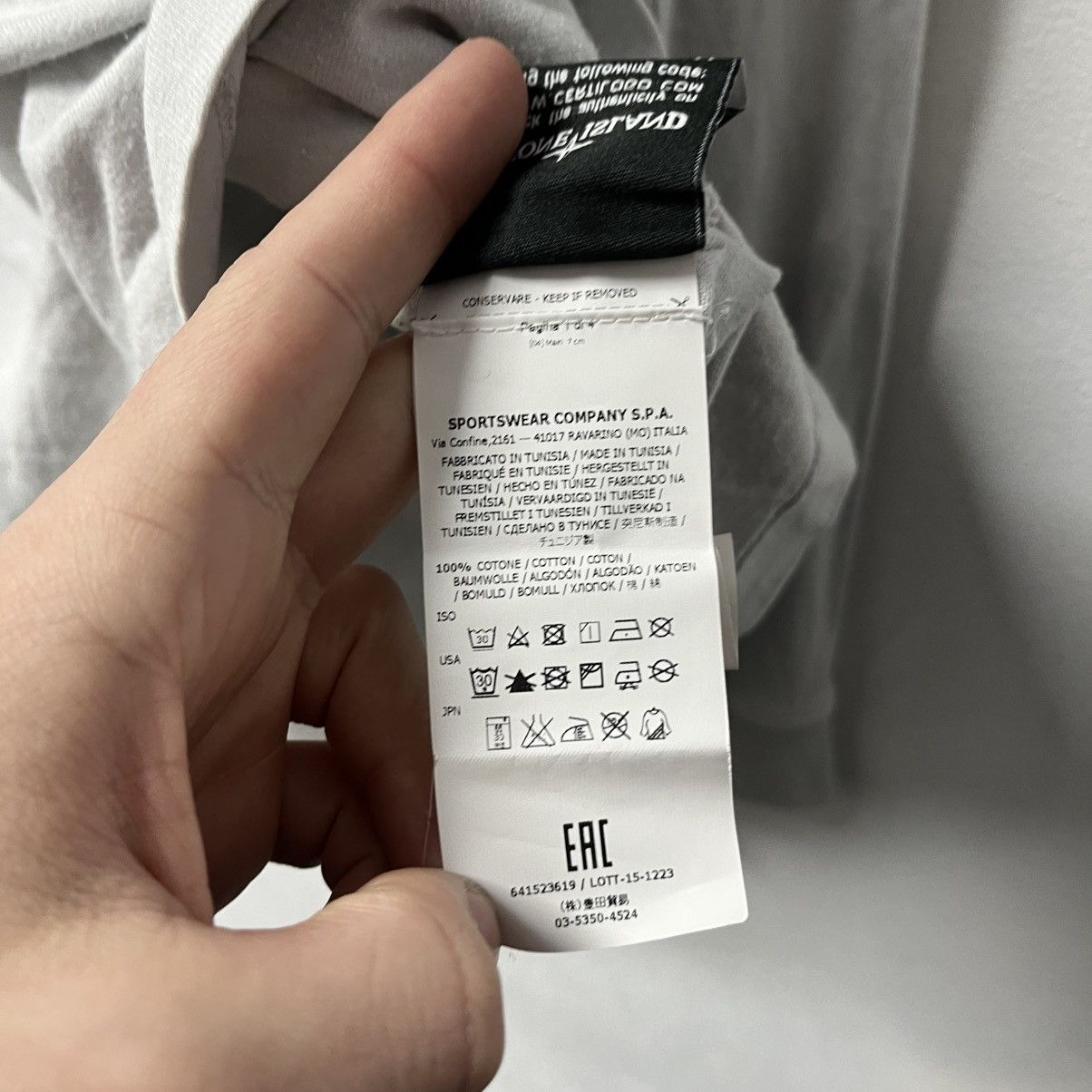 Stone Island Stone Island longsleeve white size L Size US L / EU 52-54 / 3 - 15 Thumbnail