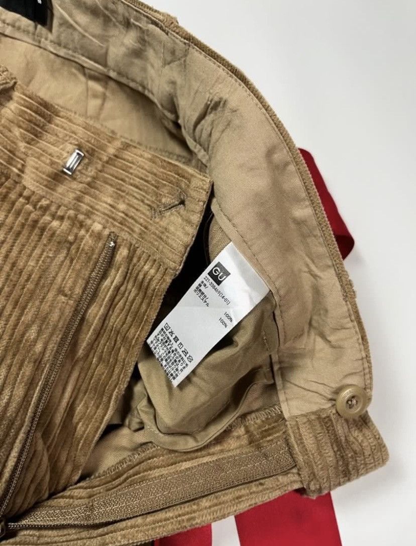GU × Japanese Brand × Undercover GU x Undercover Women's Ribbon Bow Corduroy Wide Trousers Size US 26 / EU 42 - 6 Thumbnail