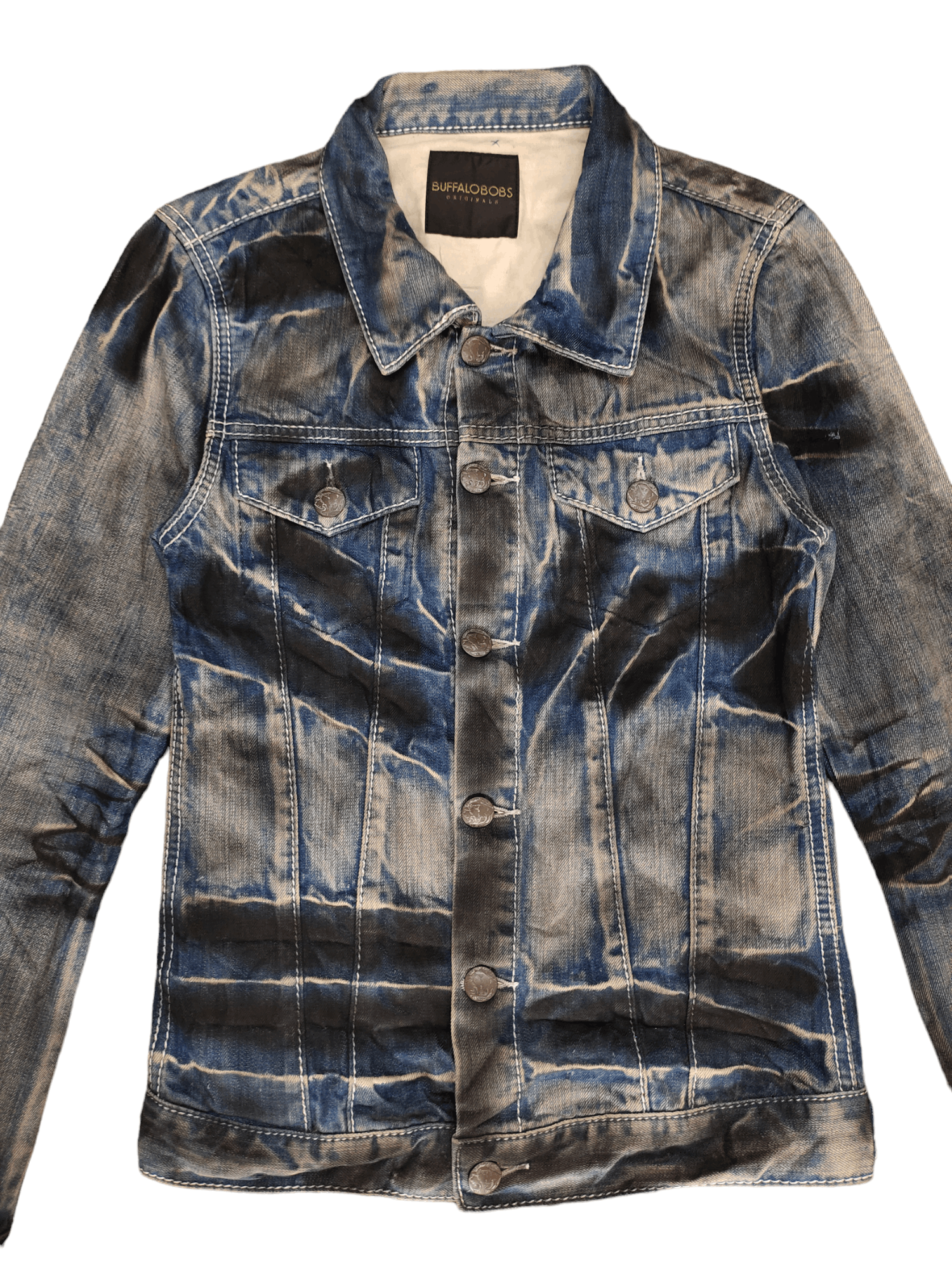 ジャケット・アウター \"BUFFALO BOBS\" Zip Gimmick Denim Jacket BUFFALO BOBS