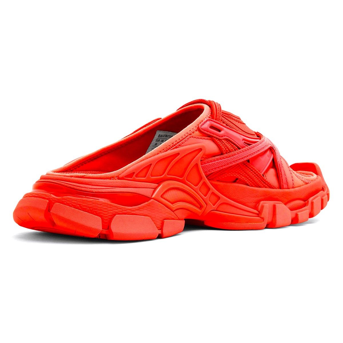 Balenciaga Balenciaga Track 2.0 Slide Slippers Men Red Size US 10 / EU 43 - 3 Thumbnail