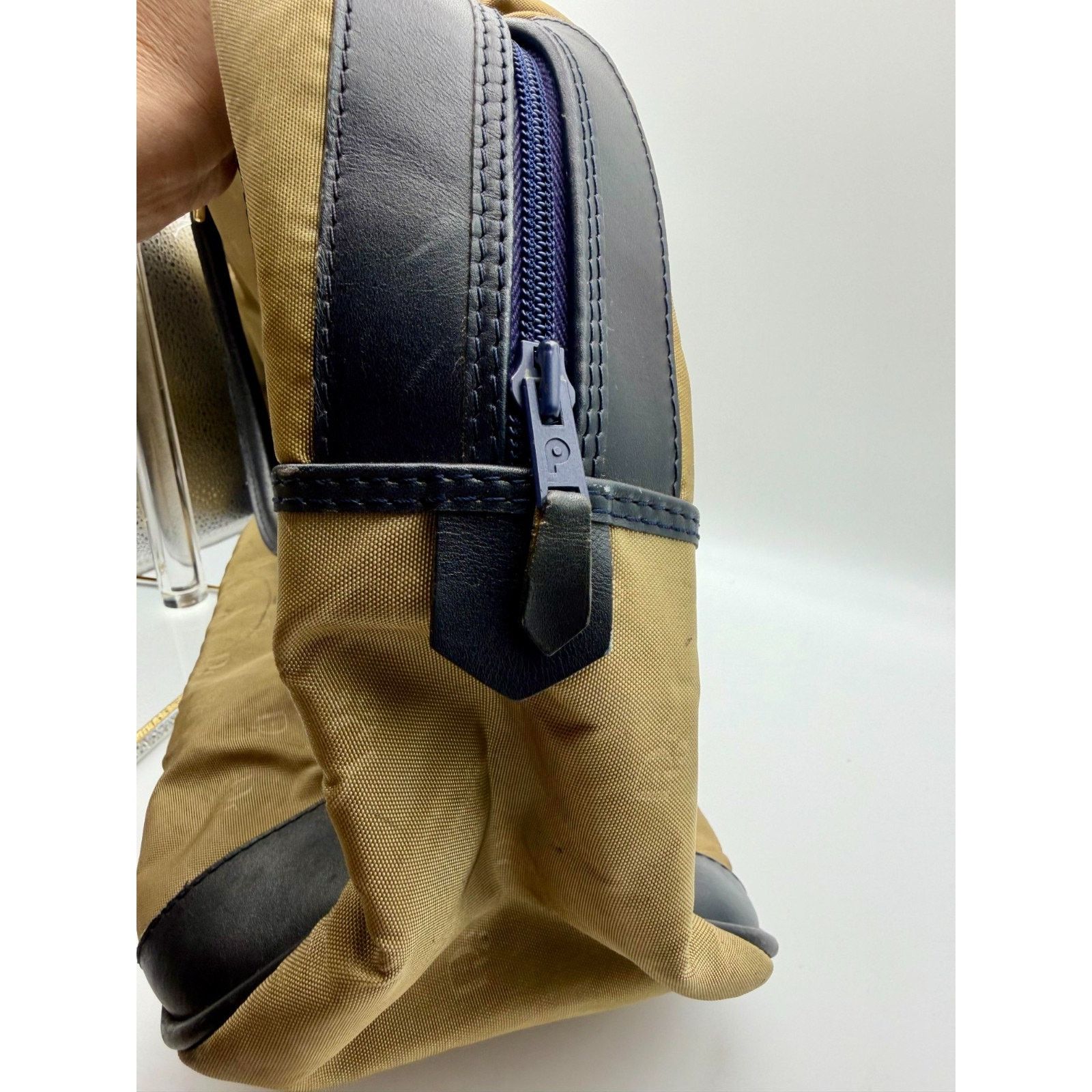 Dior DIOR Boston Duffle Bag | Logo | Nylon Khaki | Travel | COA Size ONE SIZE - 9 Thumbnail