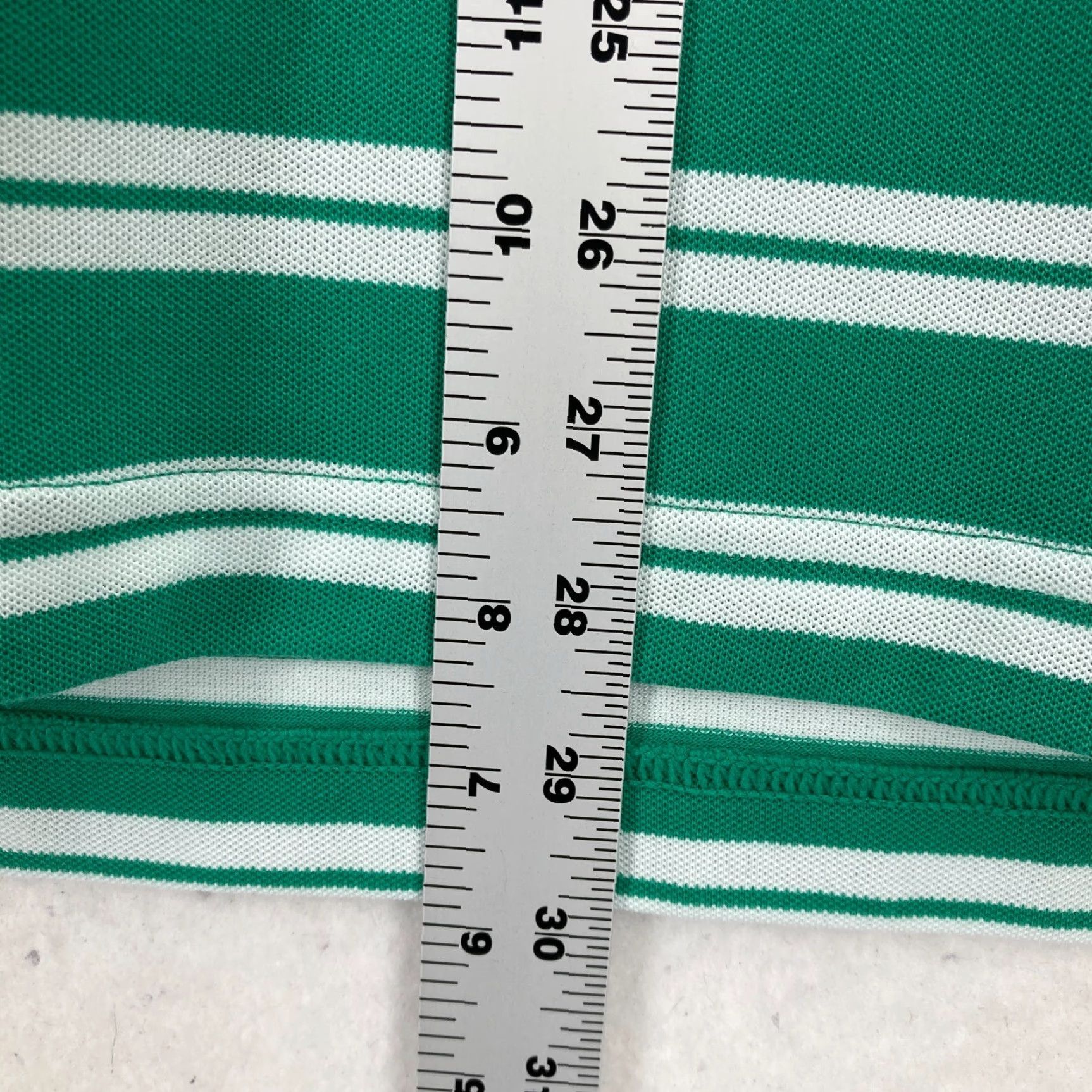 Vineyard Vines Vineyard Vines Performance Polo Shirt Mens Medium Green Blue Striped Preppy Golf Size US M / EU 48-50 / 2 - 5 Thumbnail