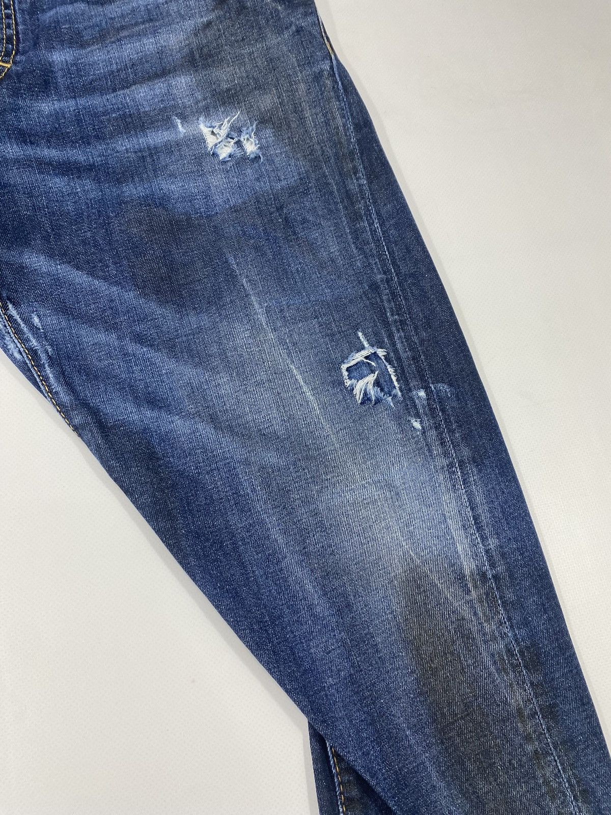 Dsquared2 Dsquared D2 Sexy Twist Jeans Distressed 3D Ripped Pants Size US 32 / EU 48 - 6 Thumbnail