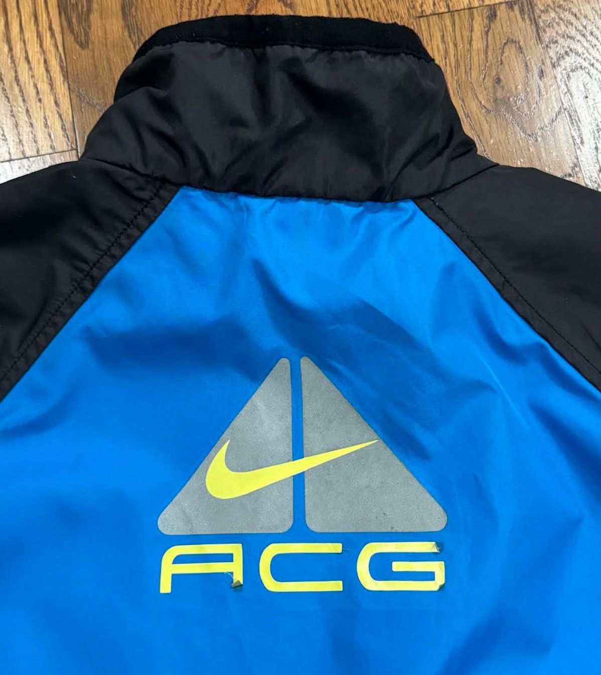 Nike × Nike ACG Vintage 90s Nike ACG Clima F.I.T. Swoosh Windbreaker size L Size US L / EU 52-54 / 3 - 3 Thumbnail