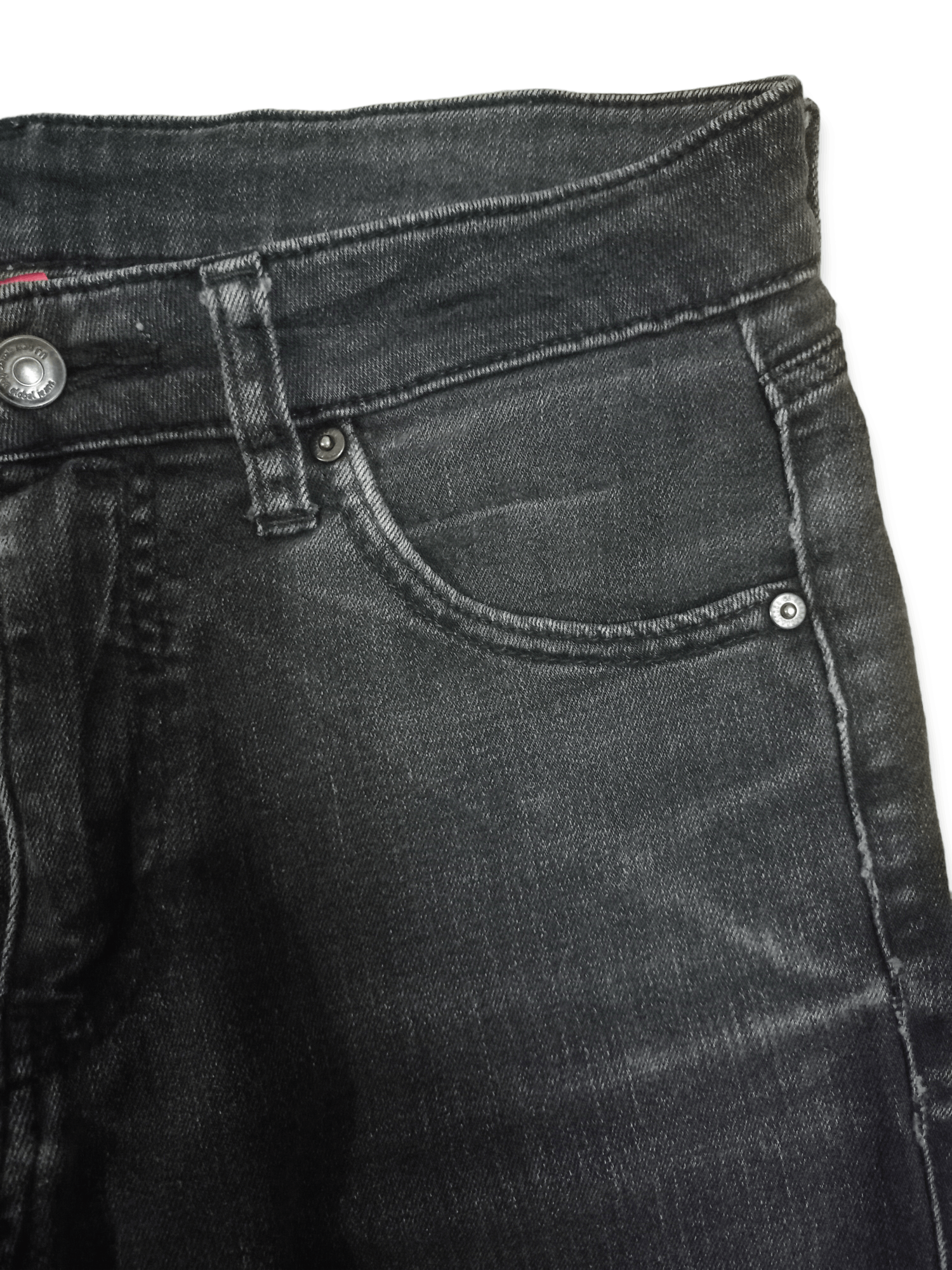 Japanese Brand × Uniqlo Vintage Uniqlo Paint Splatter Flares Style High Rise Denim Size US 28 / EU 44 - 7 Thumbnail