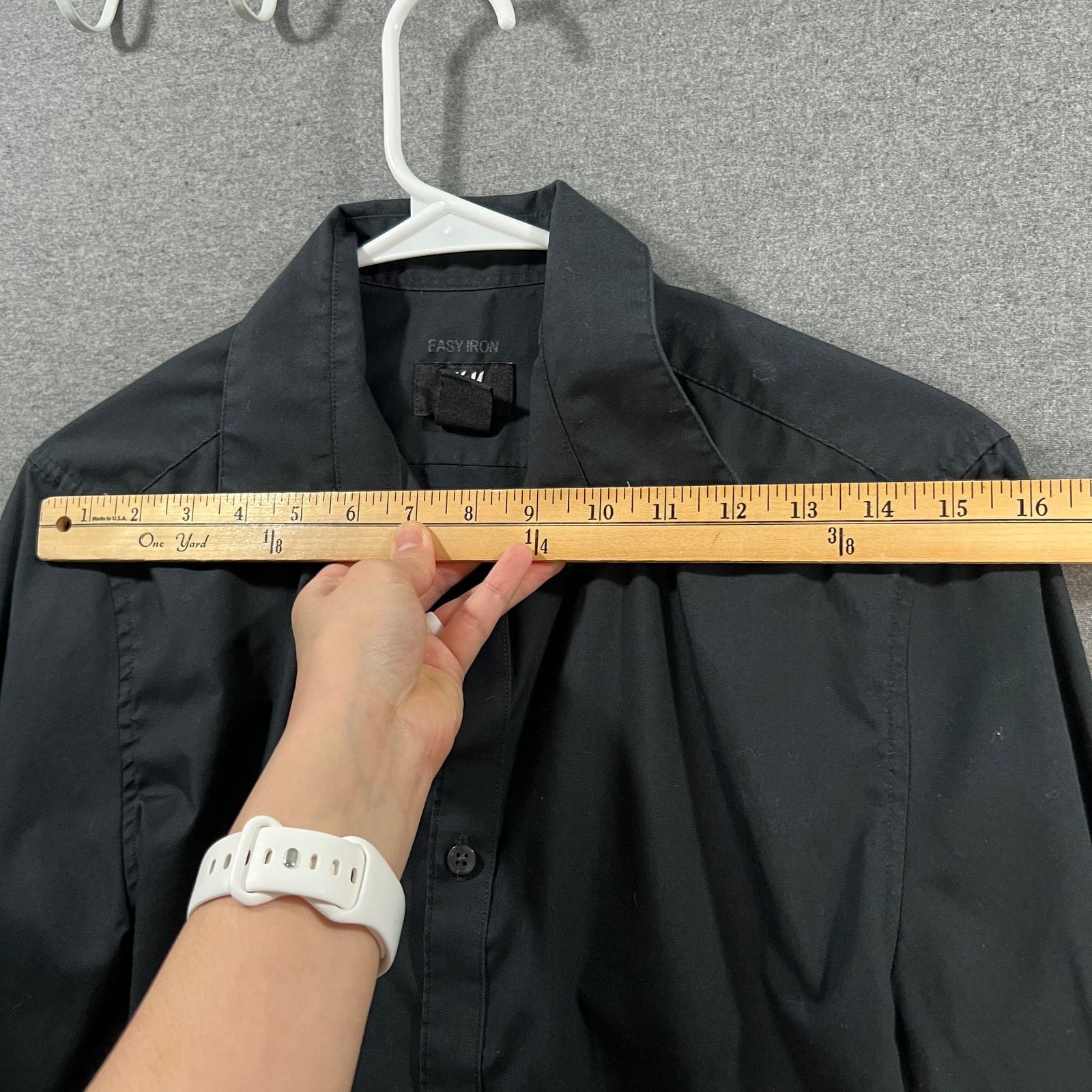 H&M H&M Men's Long-sleeve Button-up Shirt Black Size Small Size US S / EU 44-46 / 1 - 5 Thumbnail
