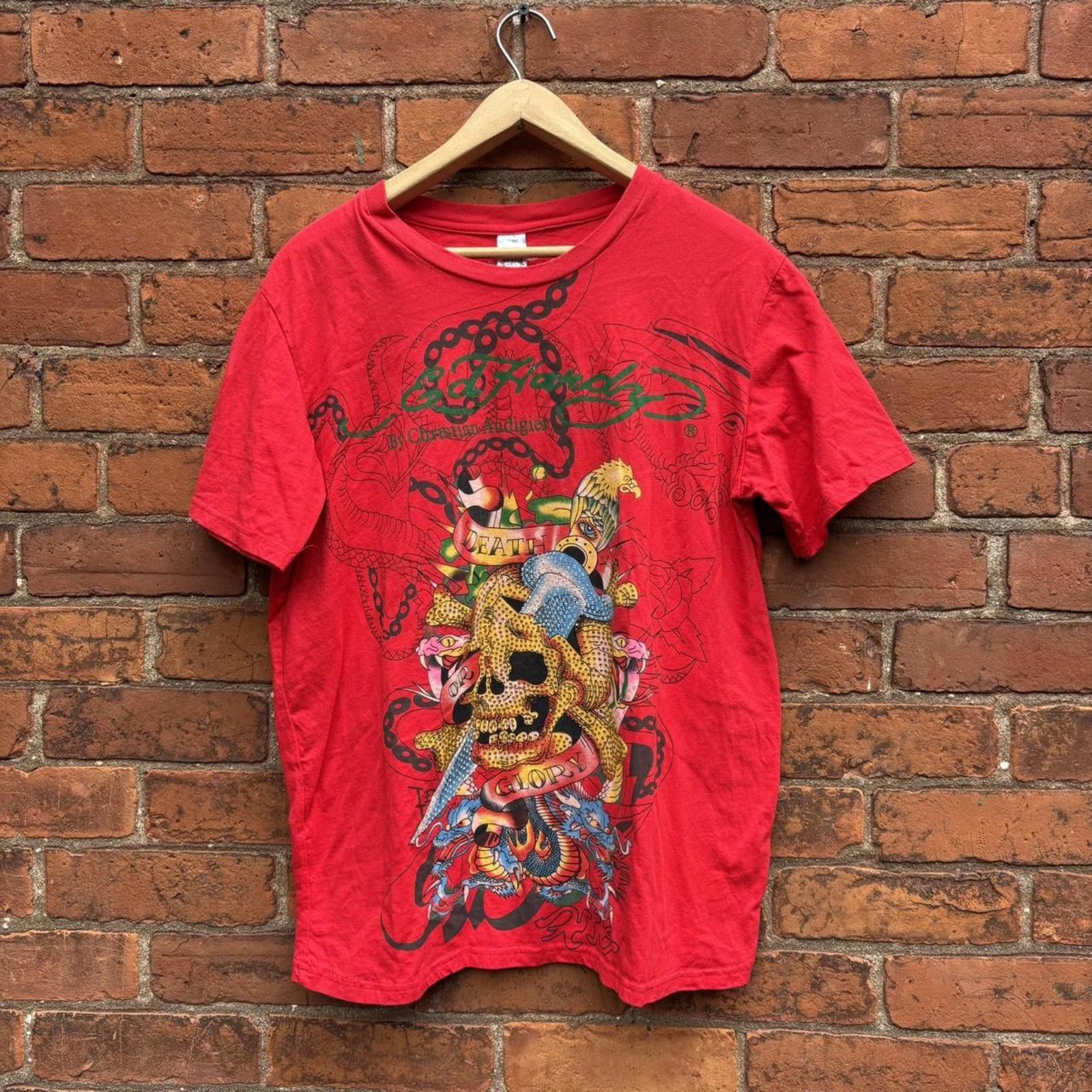 Ed Hardy Ed hardy t shirt 00s XL Size US XL / EU 56 / 4 - 1 Thumbnail