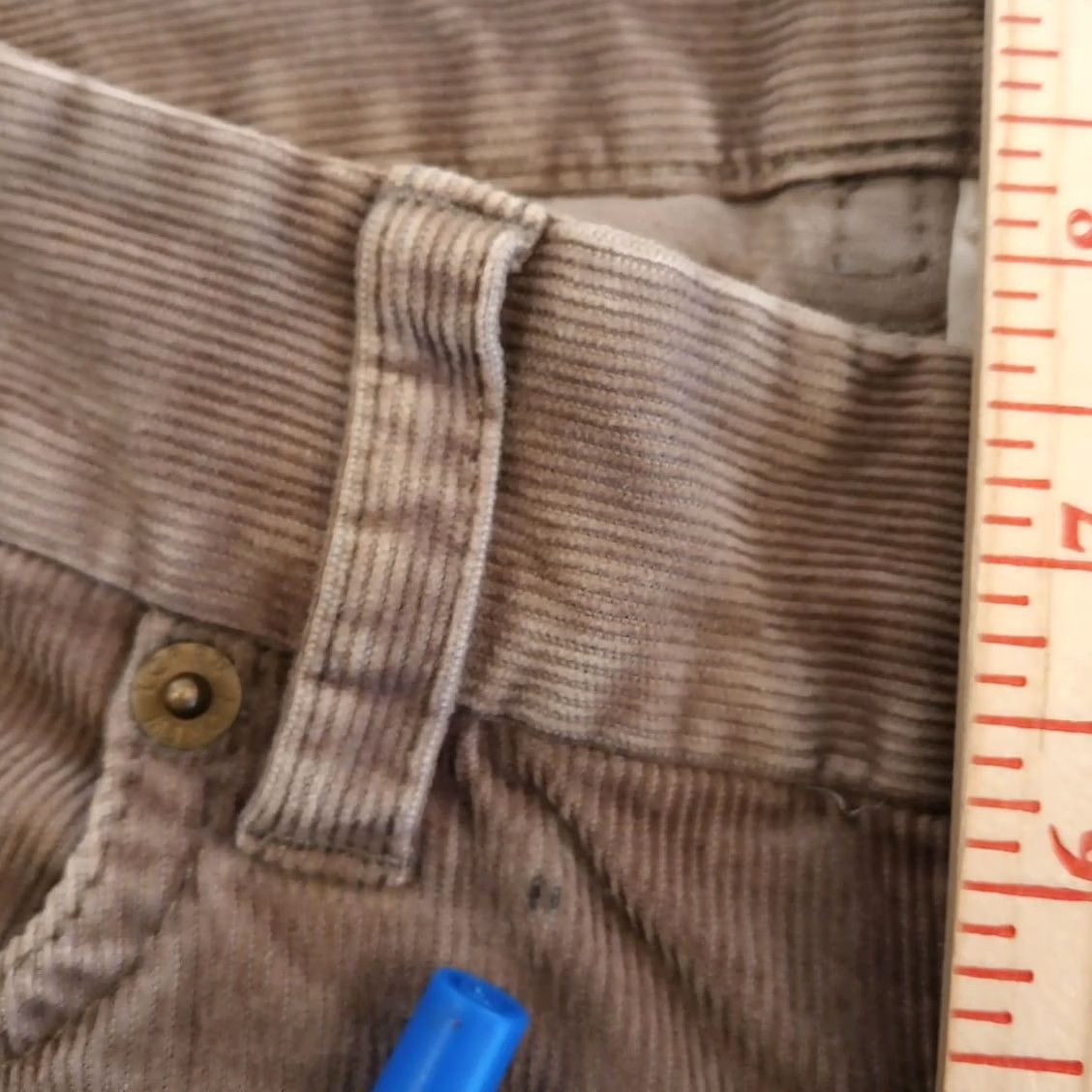 J.Crew J.CREW Corduroy Pants Womens Size 26 Short Brown Chino 28x29.5 Low Rise Shirt/Pants? Size 26" / US 2 / IT 38 - 4 Thumbnail