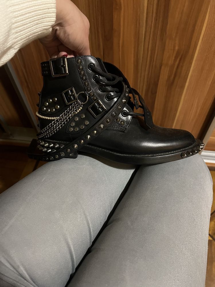 Saint Laurent Paris Saint Laurent Leather Boots Size US 8 / IT 38 - 7 Thumbnail