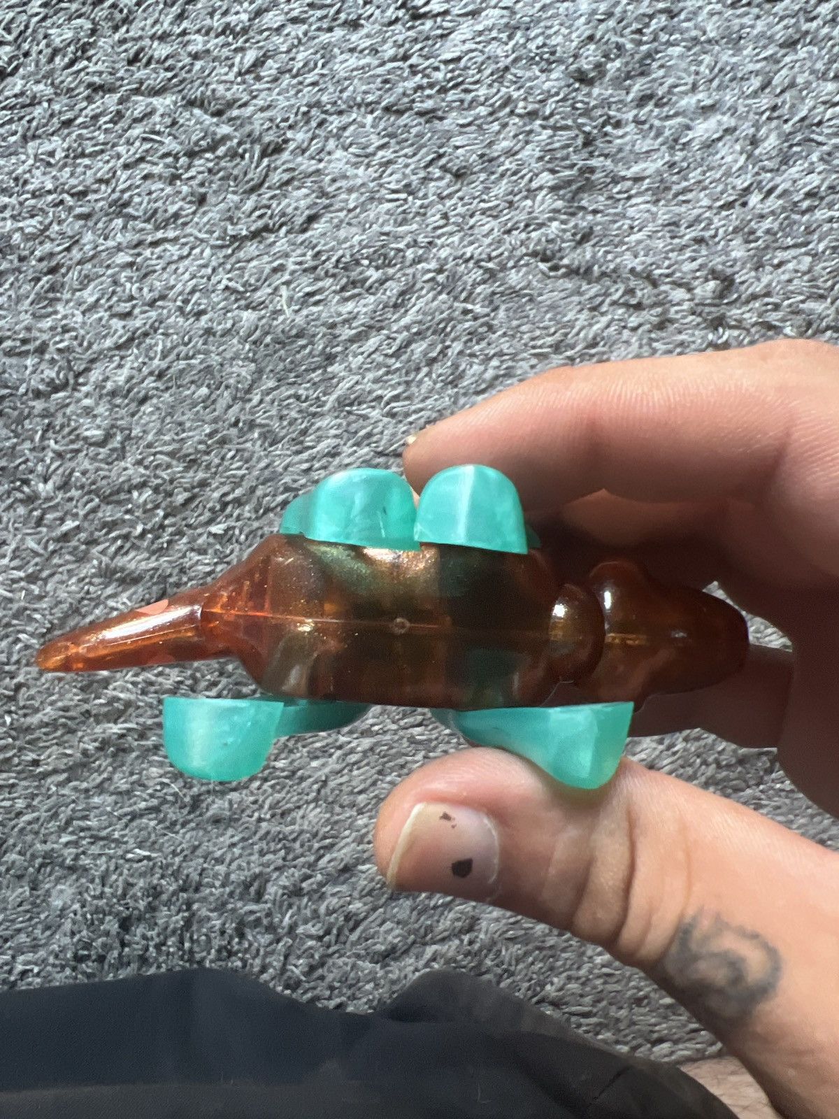 Hypebeast Tomy Z Wind Ups Stuey Stegosaurus Dinosaur Pocket Pet Size ONE SIZE - 4 Thumbnail