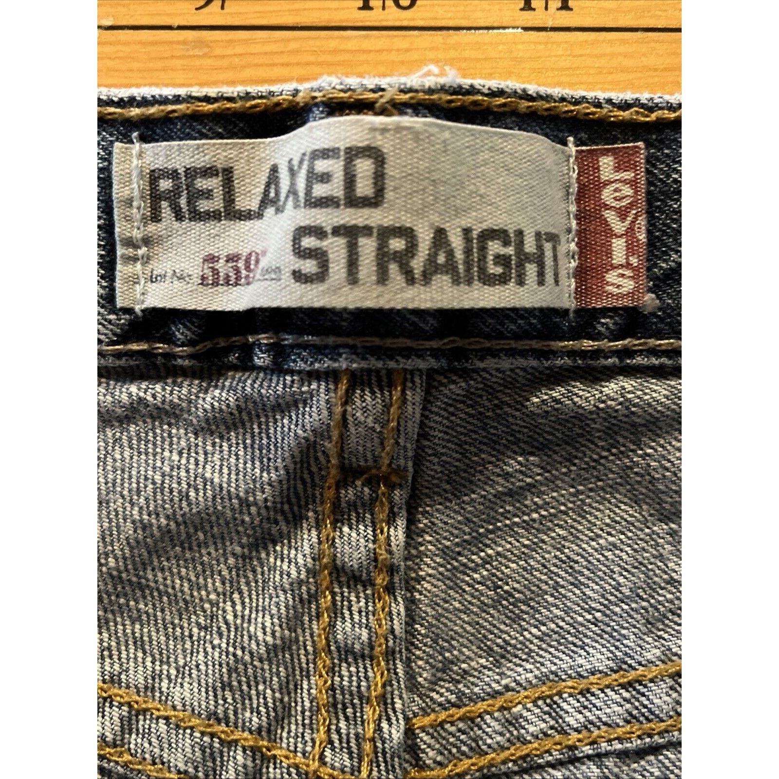 Levi's Levi’s 559 Jeans Men’s 38x32 Blue Medium Wash Cotton Denim Size US 38 / EU 54 - 11 Thumbnail