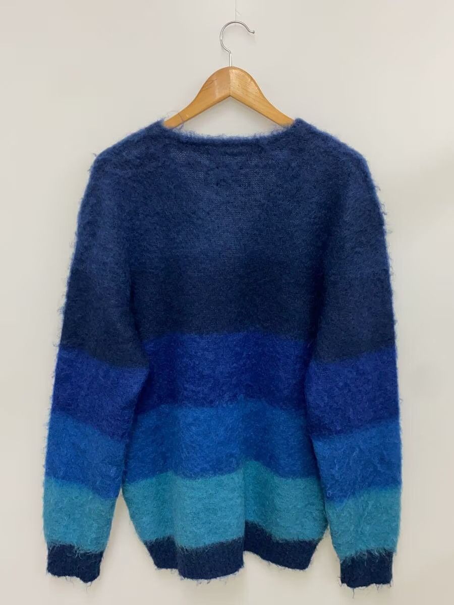 Needles Striped Mohair Knit Cardigan Size US L / EU 52-54 / 3 - 2 Thumbnail