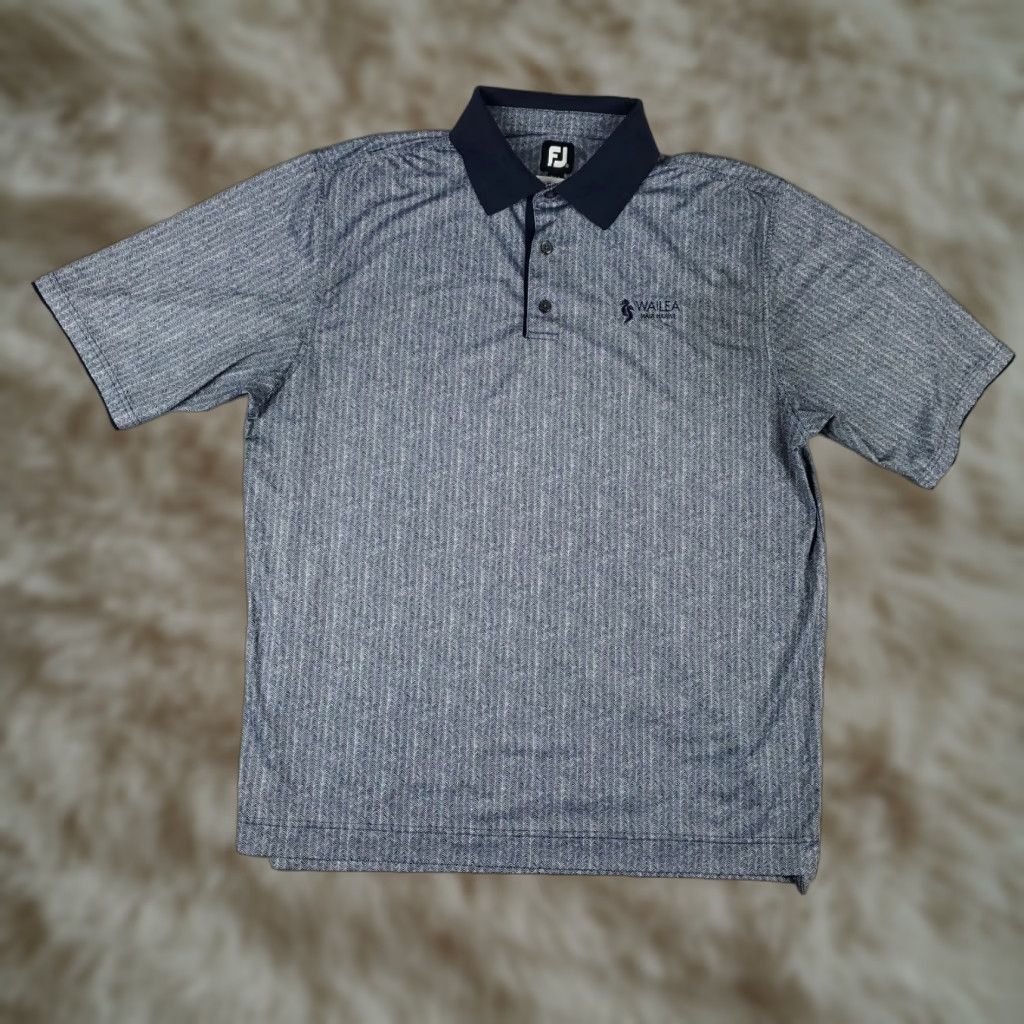 Footjoy FJ Polo Shirt Mens XL Blue Golf Casual Short Sleeve Polo Shirt Mens XL Blue FJ Size US XL / EU 56 / 4 - 1 Thumbnail