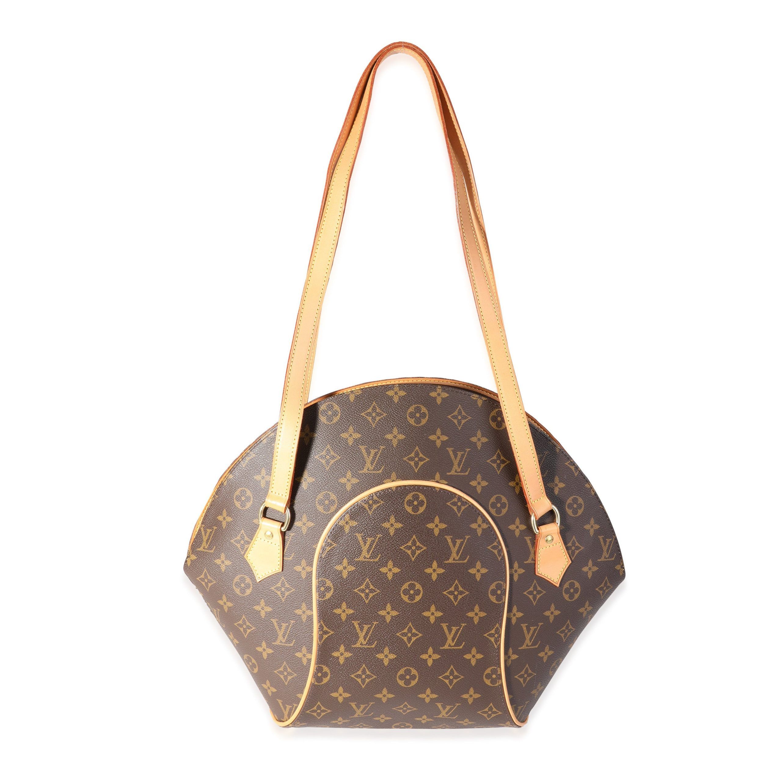 image of Louis Vuitton Monogram Canvas Ellipse Shopping Gm in Brown, Women's