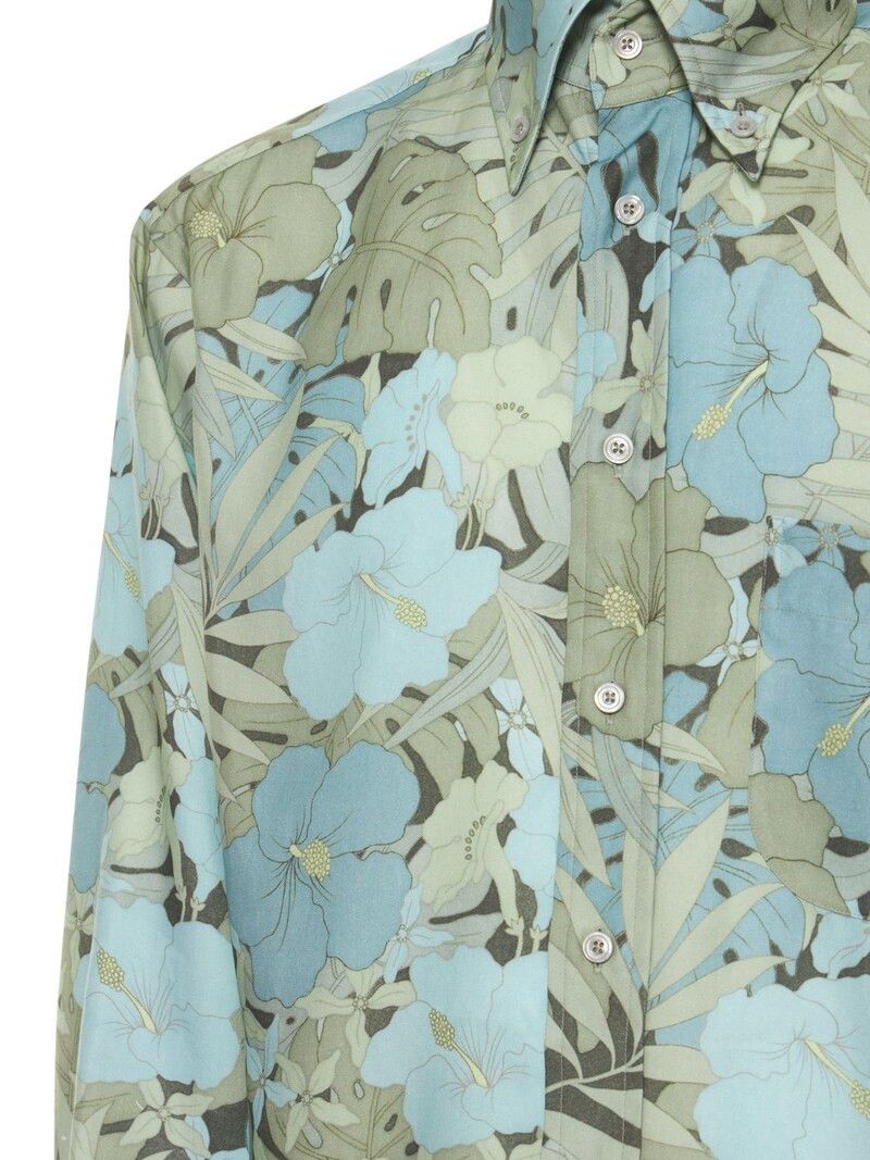 Tom Ford o1y0425 Patterned Shirt in Multicolor Size US L / EU 52-54 / 3 - 2 Thumbnail