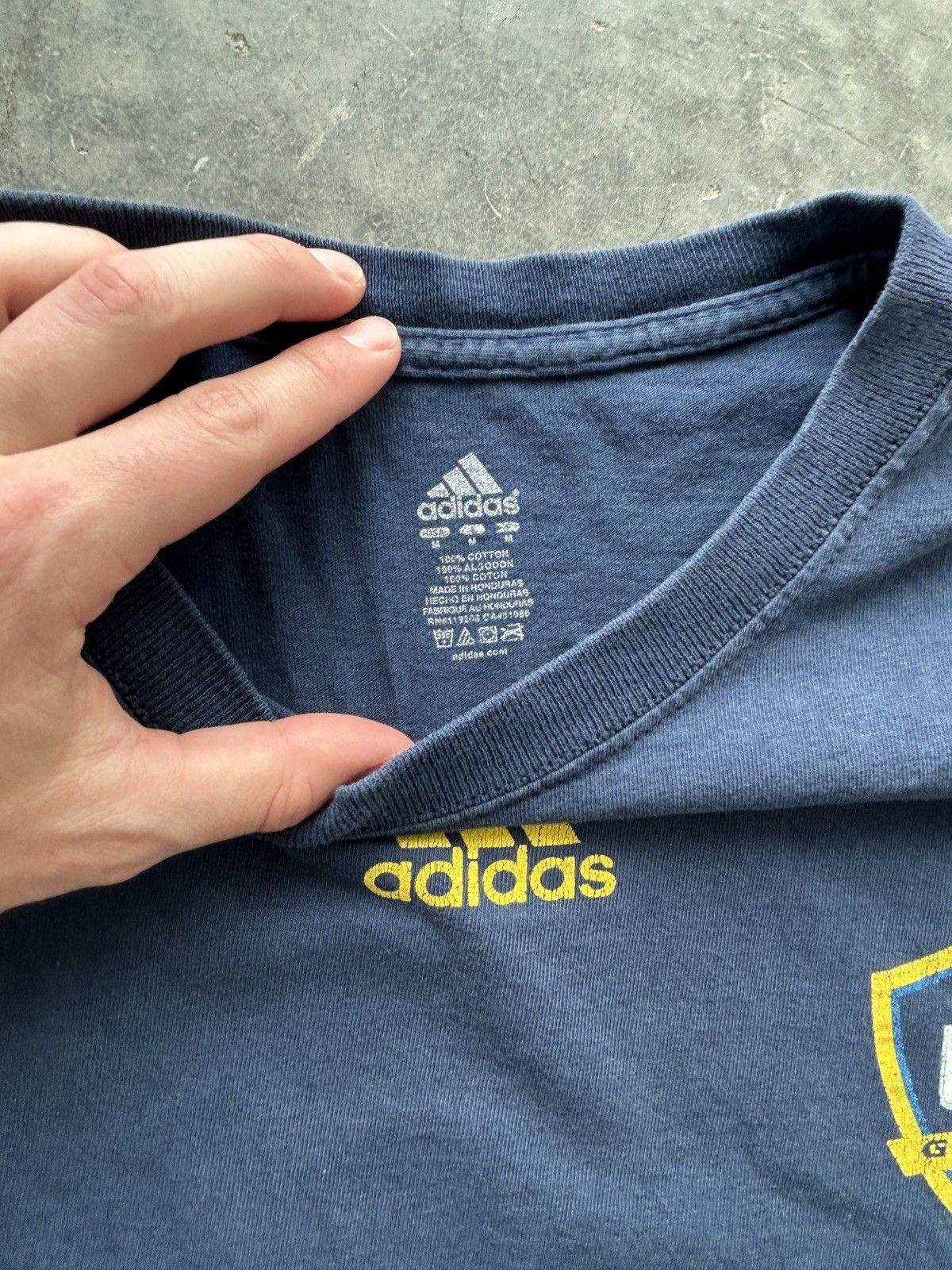 Adidas Vintage Y2K Adidas LA Galaxy David Beckham Shirt Size US M / EU 48-50 / 2 - 4 Thumbnail