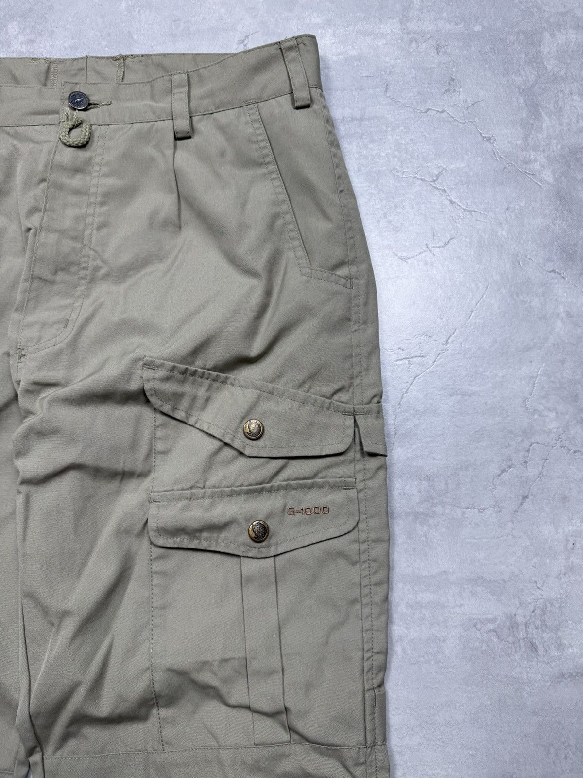 Fjallraven Fjallraven G-1000 Vintage Gorpcore Pants Size US 31 - 3 Thumbnail