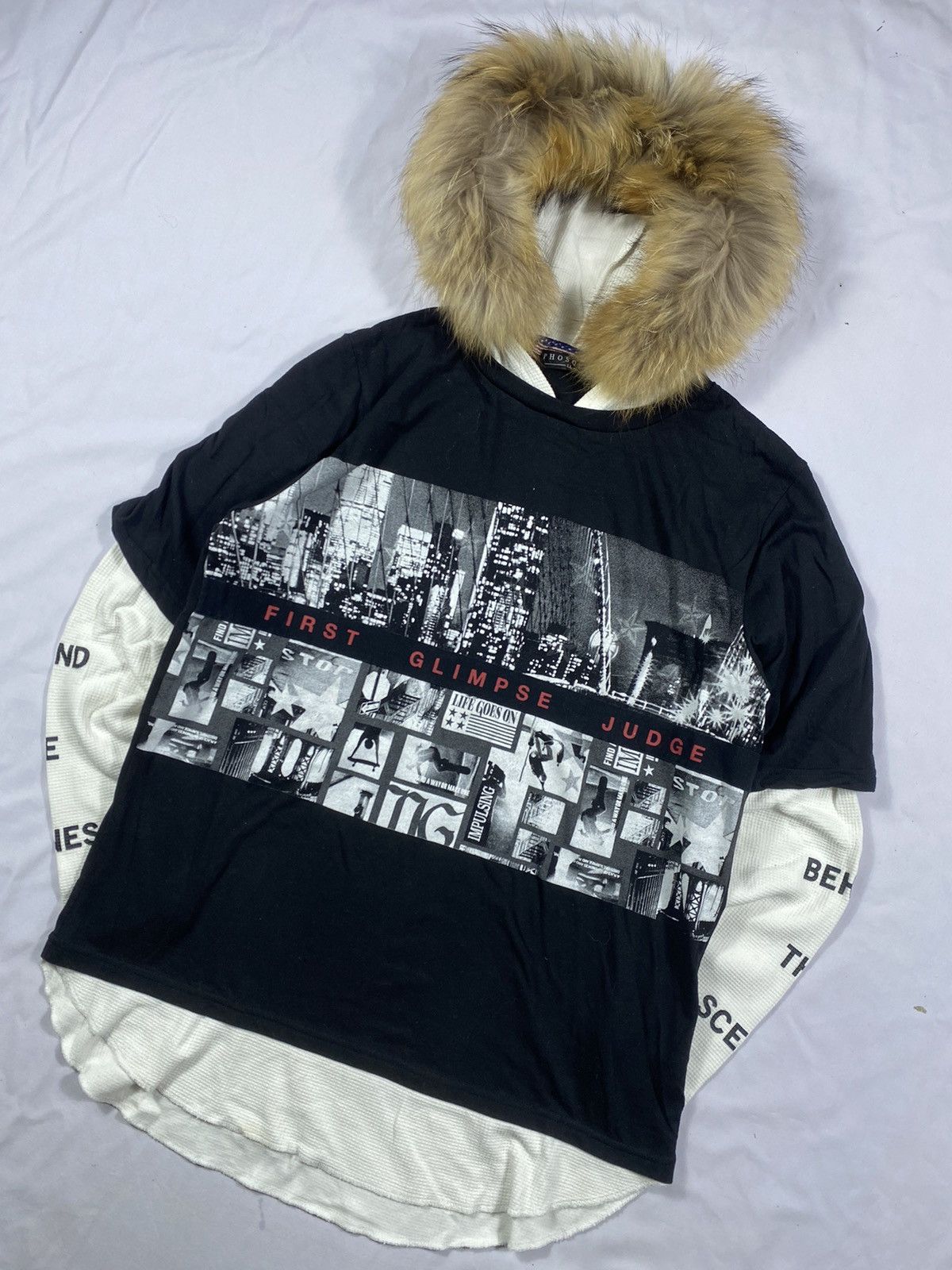 20471120 Japanese Phosquia double layer Fur Hoodie Size US L / EU 52-54 / 3 - 3 Thumbnail