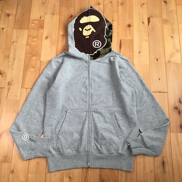 Bape BAPE Ape head full zip hoodie a bathing ape Size US M / EU 48-50 / 2 - 2 Thumbnail