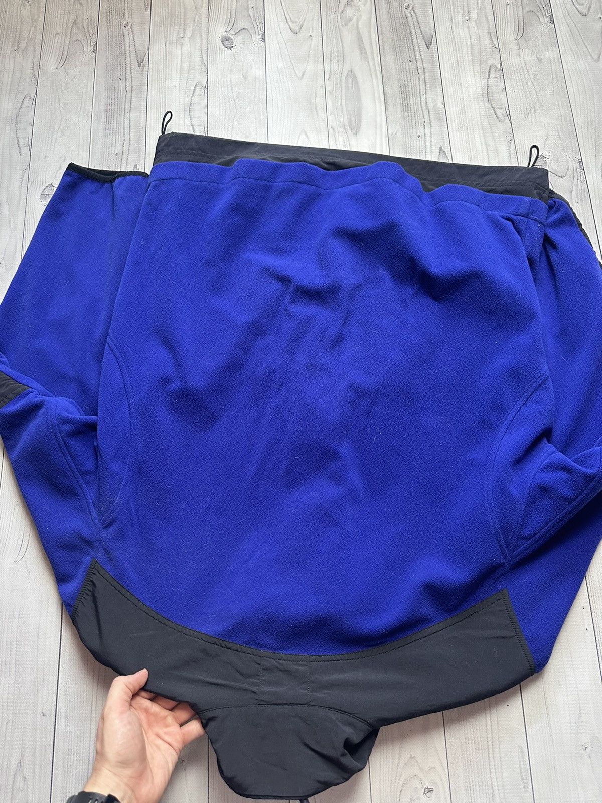 The North Face Vintage fleece jacket The North Face logo blue rare M Size US M / EU 48-50 / 2 - 9 Thumbnail