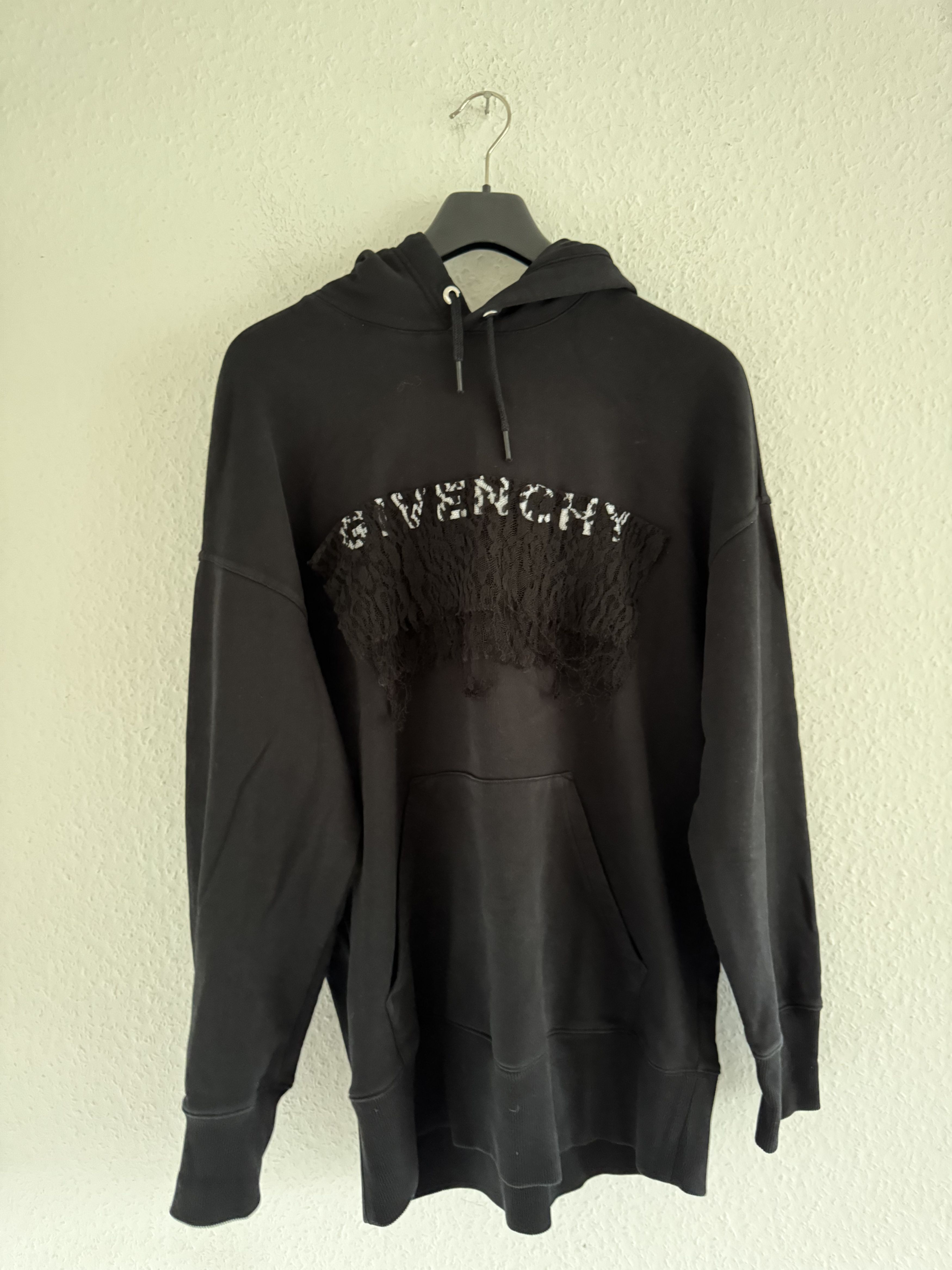 Givenchy Lace Patch Brushed Hoodie Size US S / EU 44-46 / 1 - 17 Thumbnail