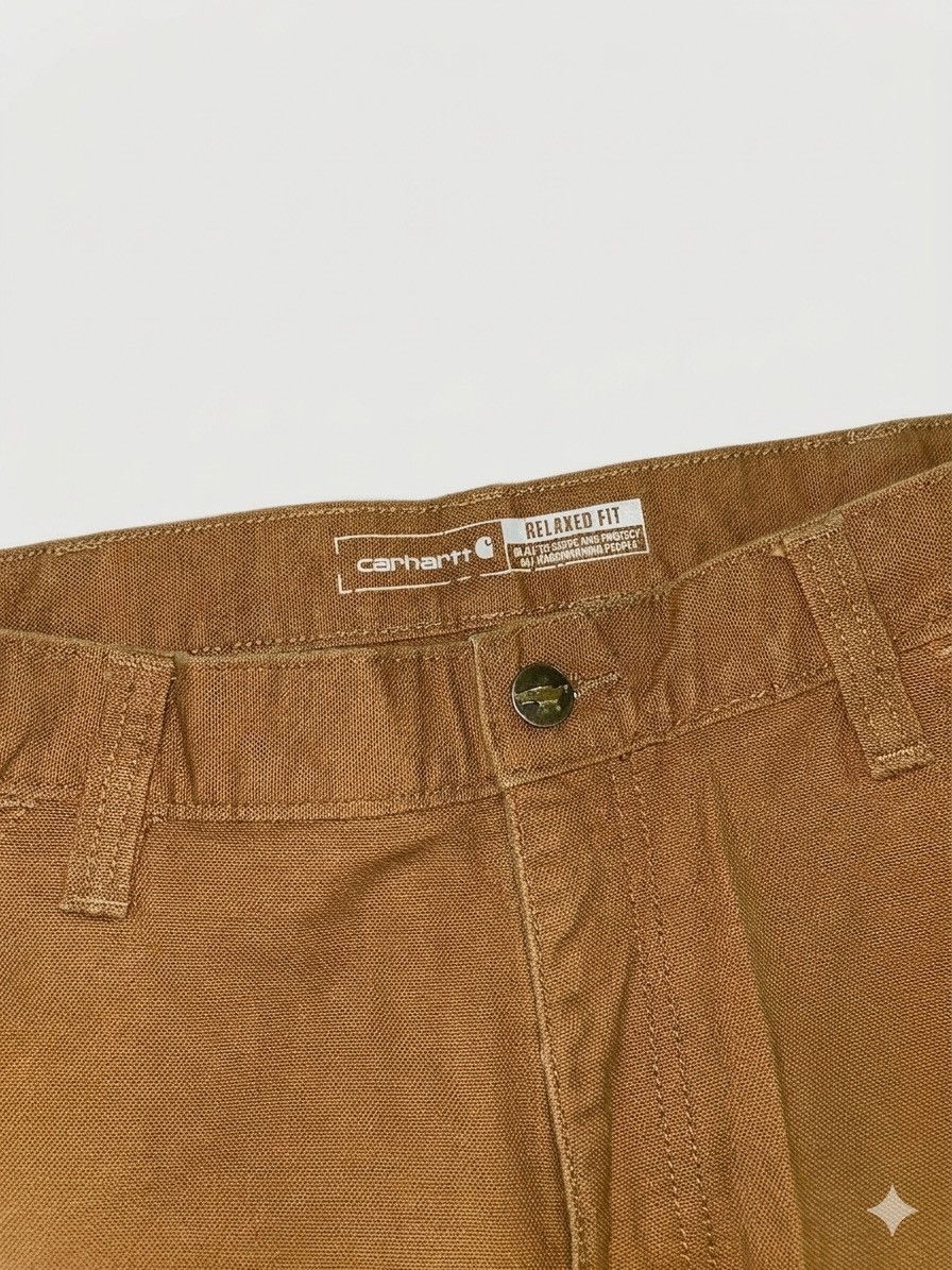 Carhartt CARHARTT CARPENTER RUGGED FLEX DUCK DOUBLE-FRONT DUNGAREE Size US 30 / EU 46 - 4 Thumbnail