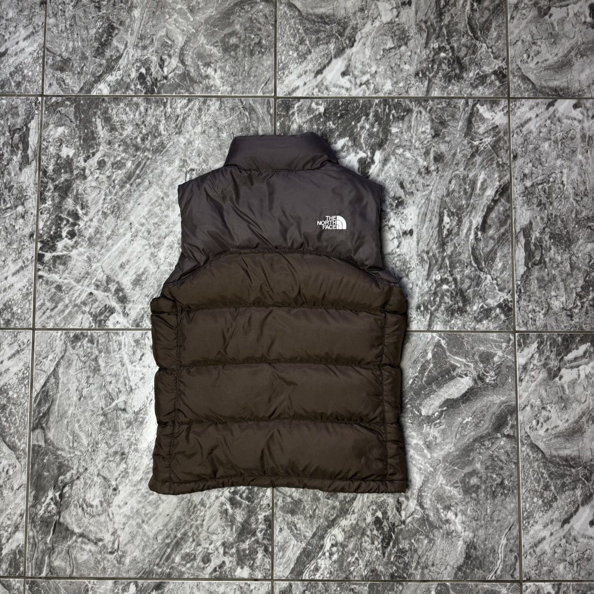 The North Face Vintage North Face Brown Retro 96 Nuptse Puffer Vest Jacket Size S / US 4 / IT 40 - 2 Thumbnail