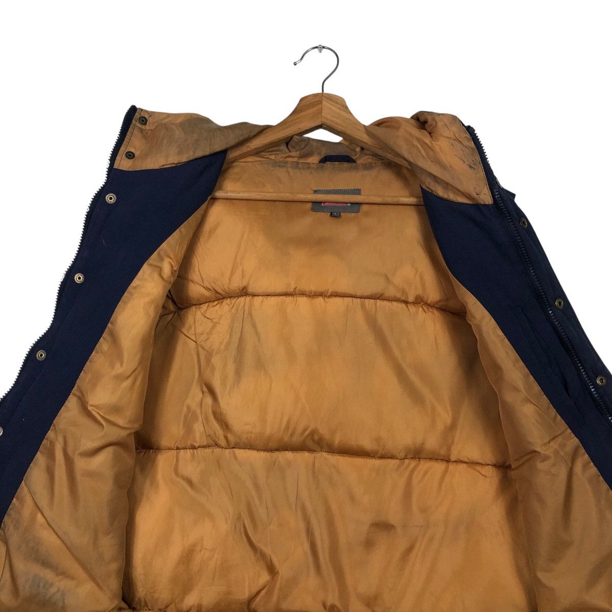 Japanese Brand × Vintage 📌Vintage Vest Puffer Jacket Sleeveless Dickies Biker Style Size US L / EU 52-54 / 3 - 16 Thumbnail