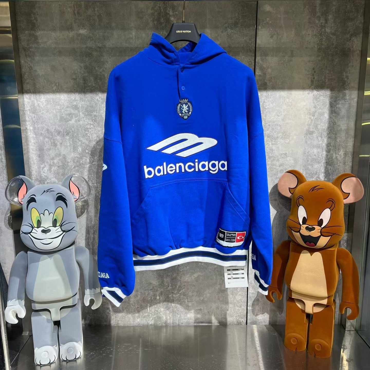 Balenciaga Balenciaga Reflective Gold Hoodie s Men Size US S / EU 44-46 / 1 - 1 Thumbnail