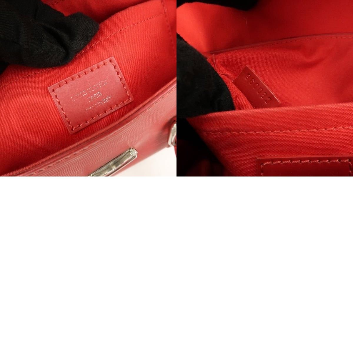 Louis Vuitton Louis Vuitton Epi Segur PM Satchel Red Size ONE SIZE - 8 Thumbnail