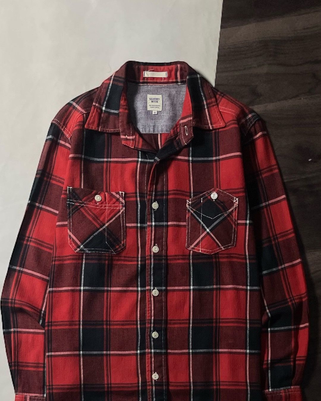 Other FLANNEL WORKSHIRT KEARNEY HOUSE SIZE M Size US M / EU 48-50 / 2 - 2 Thumbnail