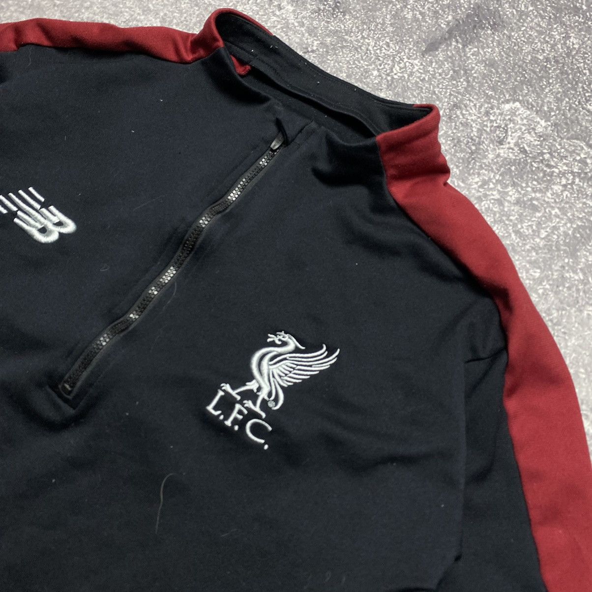 New Balance Vintage New Balance Liverpool Small logo team 1/3 sweatshirt Size US M / EU 48-50 / 2 - 3 Thumbnail