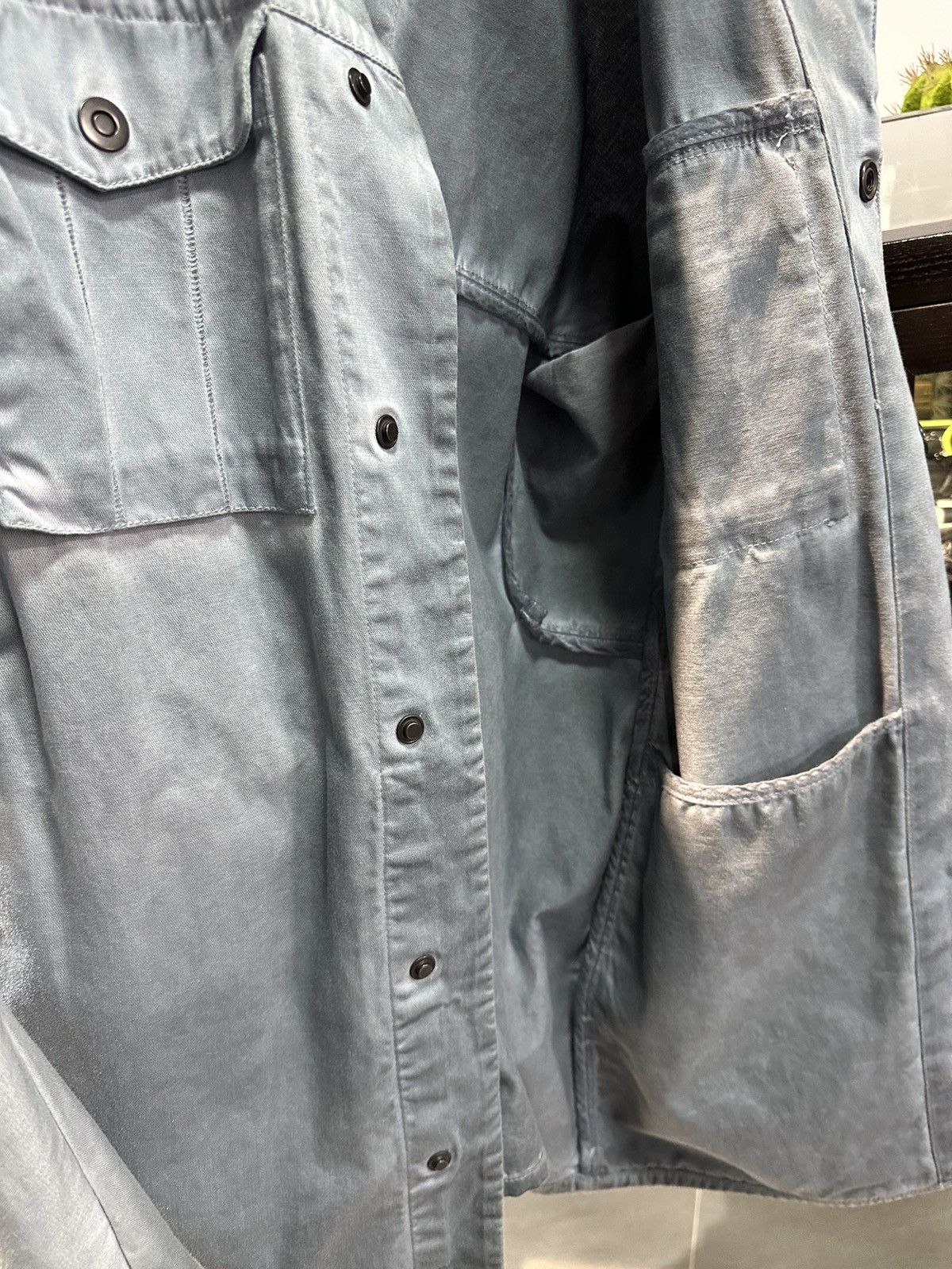 11 By Boris Bidjan Saberi 11 BY BORIS BIDJAN SABERI SHIRT JACKET "S1B-F-1447 Size US M / EU 48-50 / 2 - 6 Thumbnail