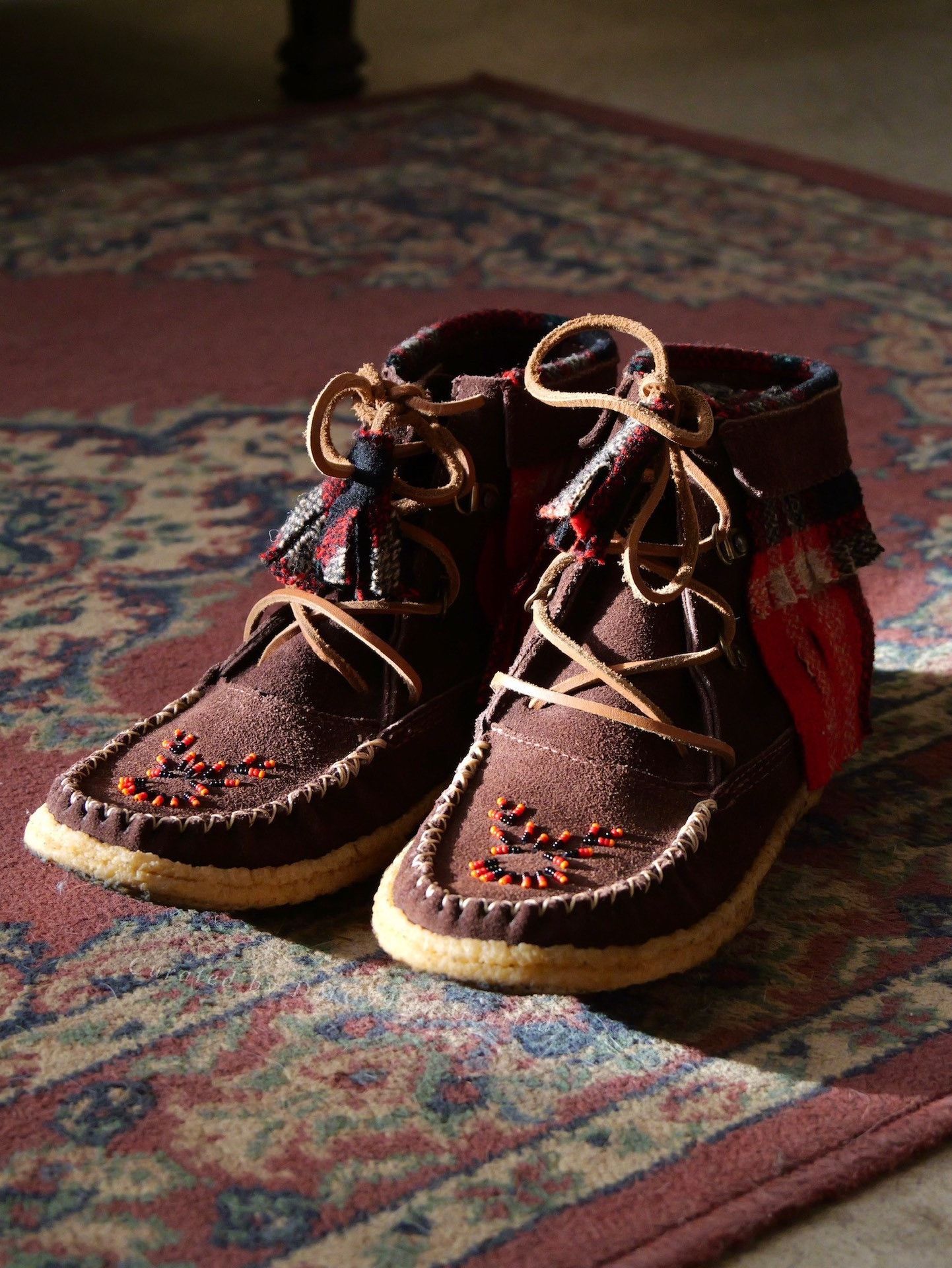 Vintage Vintage Yuketon Handmade Moccasin Size US 6 / IT 36 - 1 Thumbnail