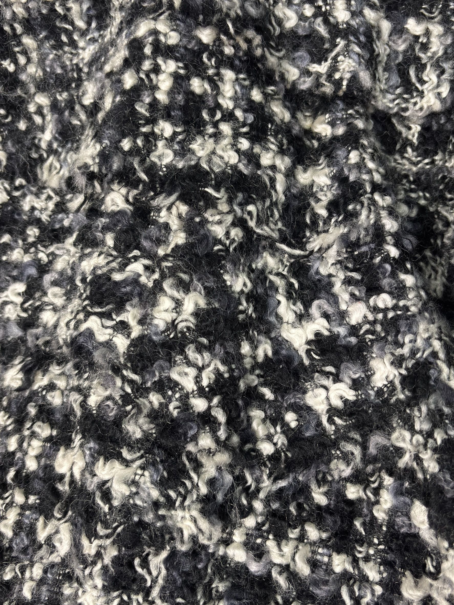 Lanvin Lanvin Black & White Tweed Skirt Size 26" / US 2 / IT 38 - 7 Thumbnail
