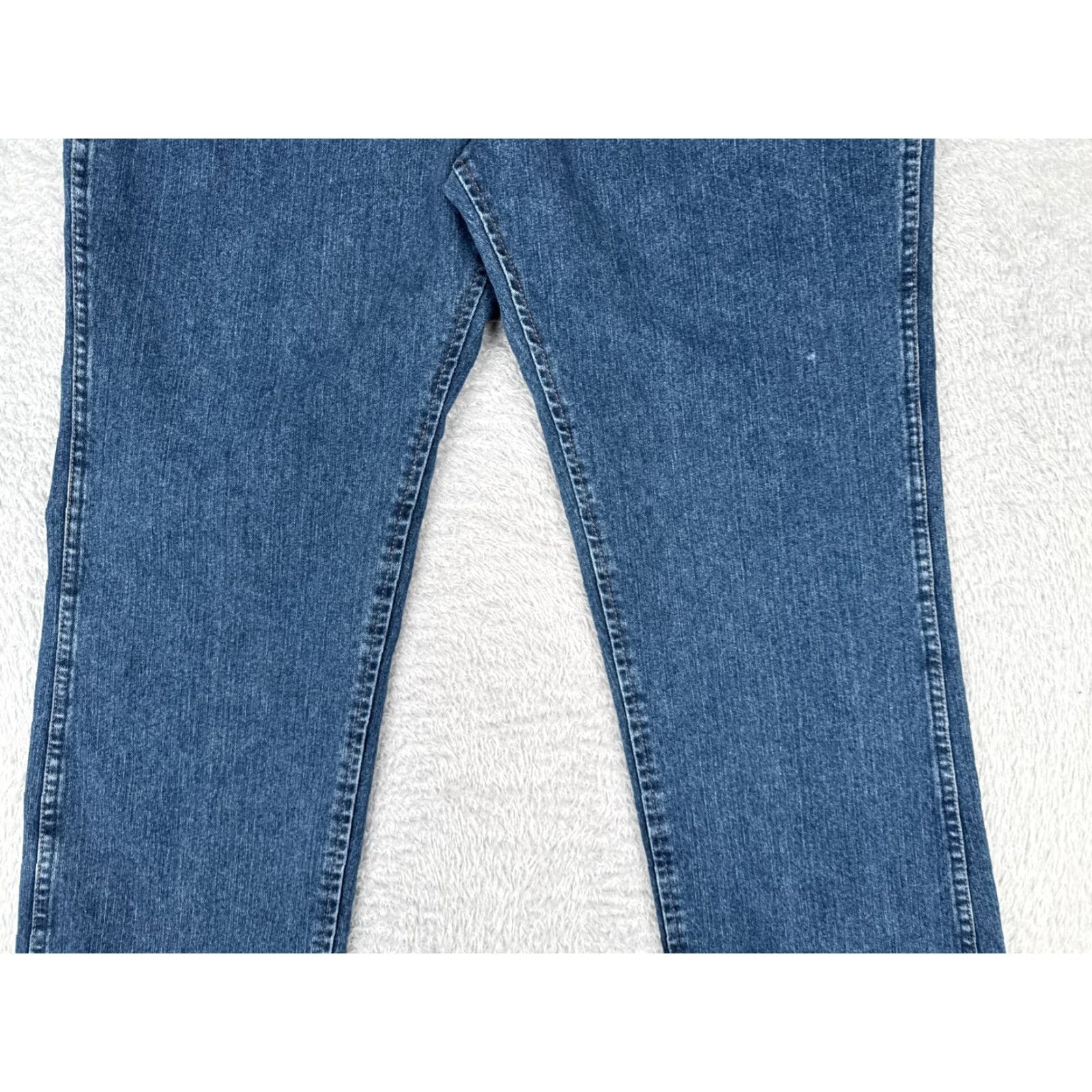 Wrangler Wrangler Jeans Mens 38 Blue Denim Slim Fit Cowboy Cut Premium Performance 38x30 Jeans Size US 38 / EU 54 - 3 Thumbnail