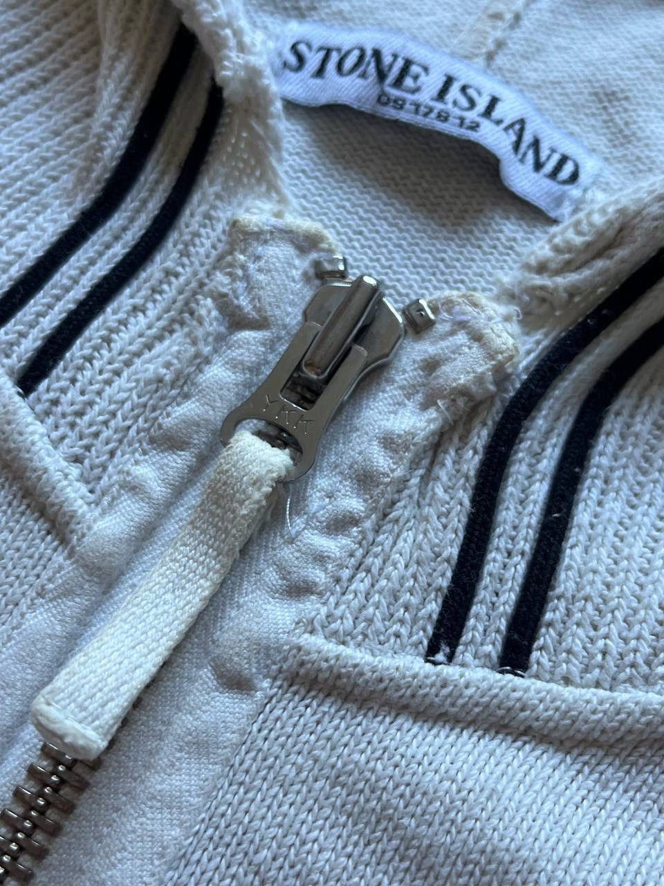 Stone Island Vintage Stone Island Boxy Zip Hoodie XL Size US XL / EU 56 / 4 - 4 Thumbnail