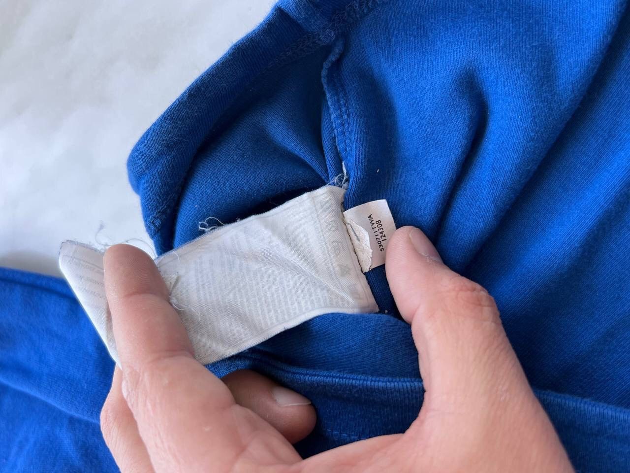 Nike × Vintage Vintage Nike 2000's Long Sleeve Shirt Blue Size US S / EU 44-46 / 1 - 6 Thumbnail