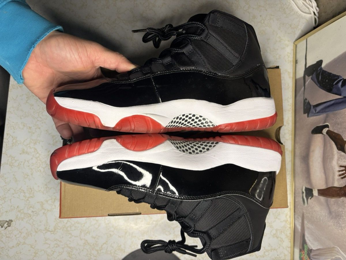 Jordan Brand Air Jordan 11 Bred 2019 Size US 11.5 / EU 44-45 - 3 Thumbnail
