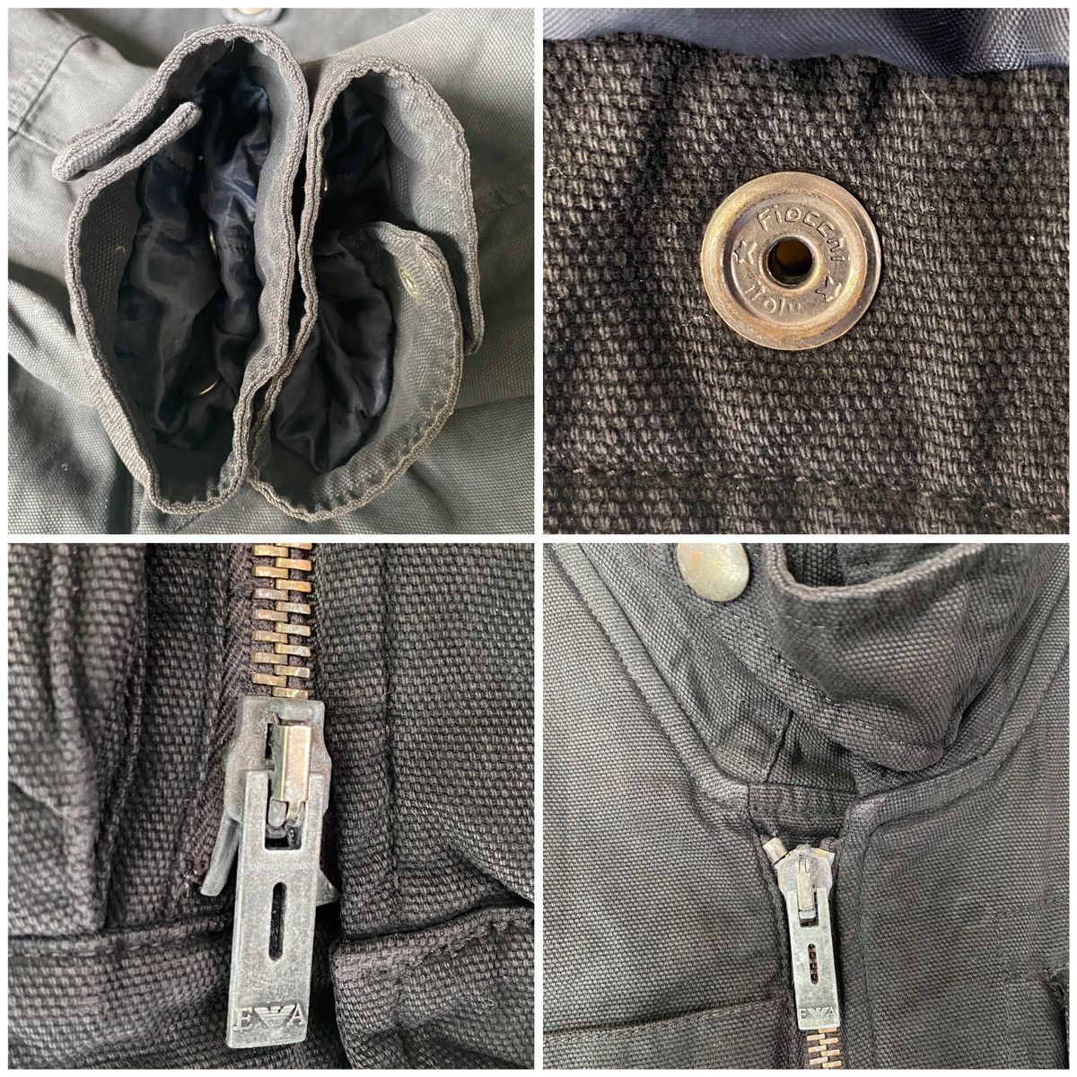 Armani Rare🔥EMPORIO ARMANI Zipper Jacket Size US L / EU 52-54 / 3 - 24 Thumbnail