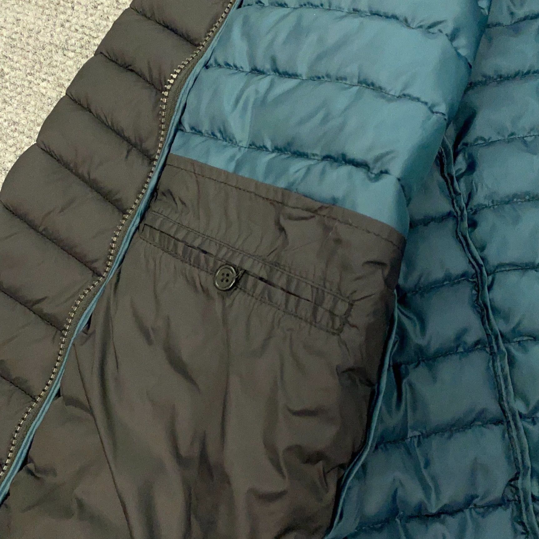 Vintage By Definition Jacket Mens XL Black Puffer Zipped Pockets Lined Size US XL / EU 56 / 4 - 7 Thumbnail