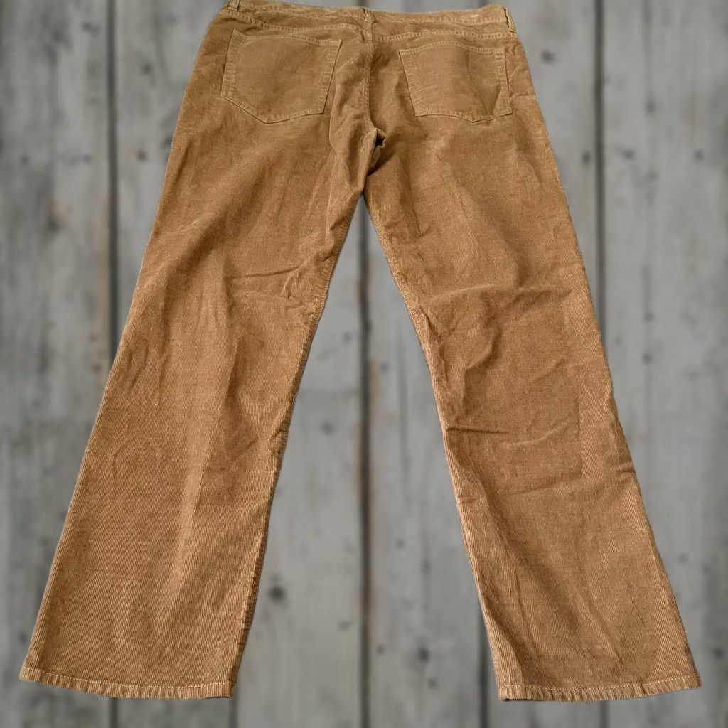 J.Crew J.CREW Mercantile Pants Mens Rust Corduroy 36x30 5-Pocket Flex Straight Fit Brown Casual Workwear Size US 36 / EU 52 - 1 Thumbnail