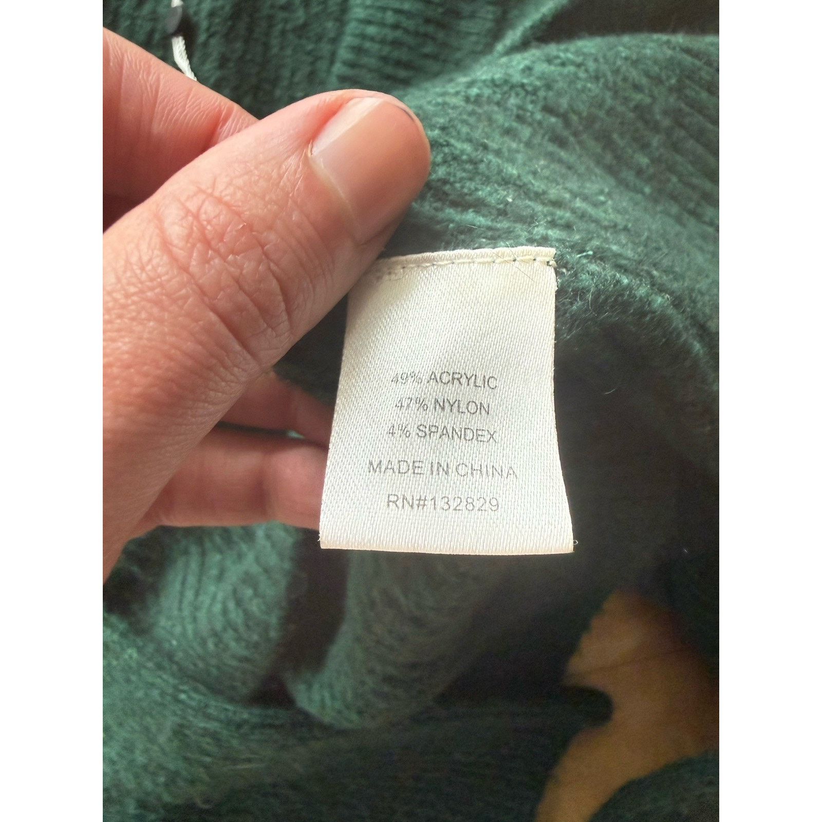 Other NWT L'Academie cropped Green V Neck Sweater Small Size S / US 4 / IT 40 - 4 Thumbnail