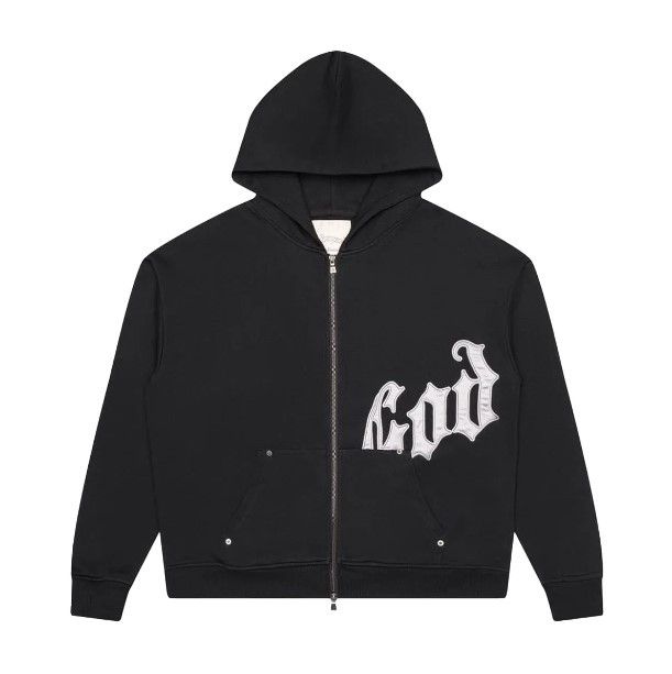 Godspeed Godspeed 'OG Logo' Black & Silver Hoodie Size US XS / EU 42 / 0 - 1 Preview