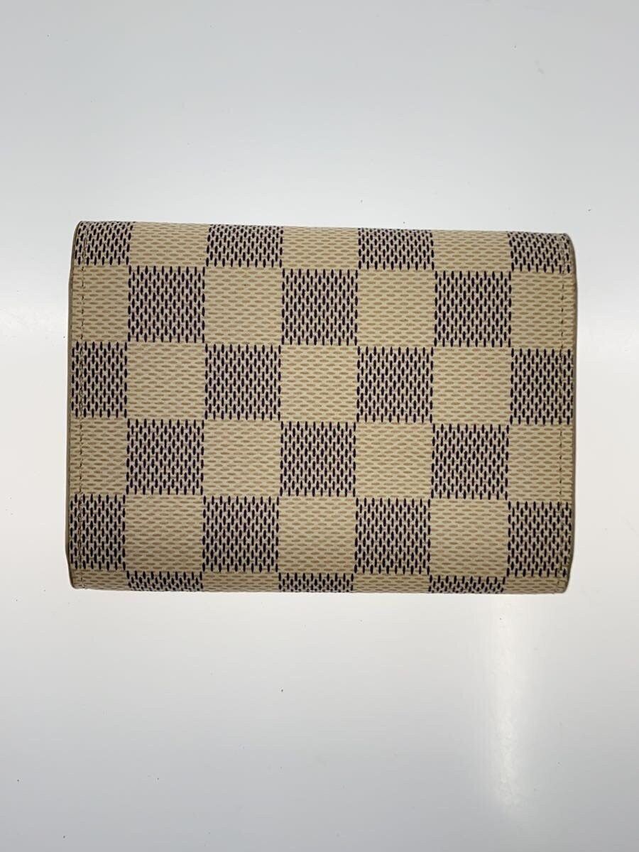 Louis Vuitton Louis Vuitton Damier Azur Porte Monnaie Rosalie White Size ONE SIZE - 2 Thumbnail