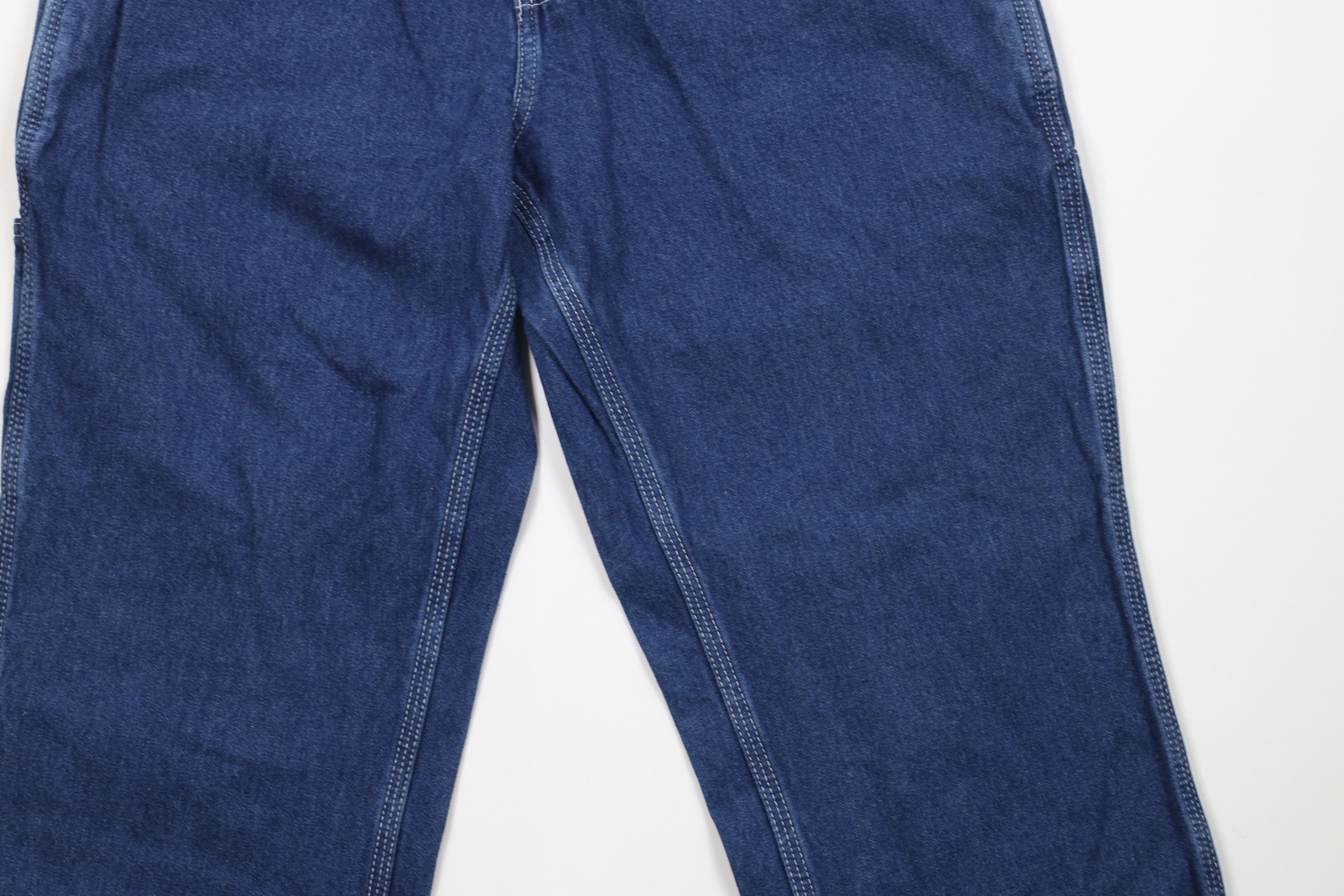 Carhartt Vintage Carhartt Wide Leg Dungaree Denim Jeans Cotton Size US 34 / EU 50 - 3 Thumbnail